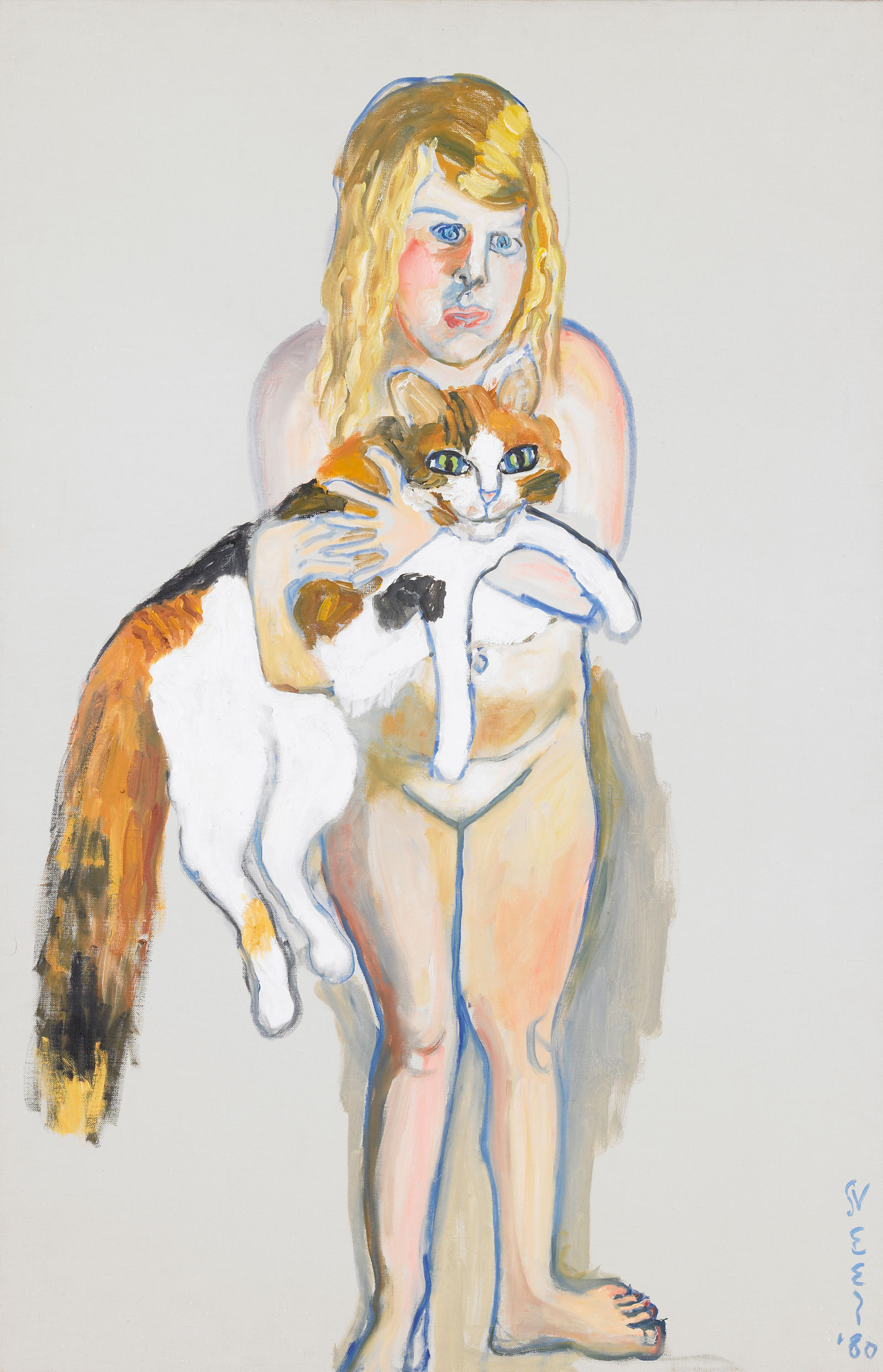 Victoria and The Cat, zoomed in