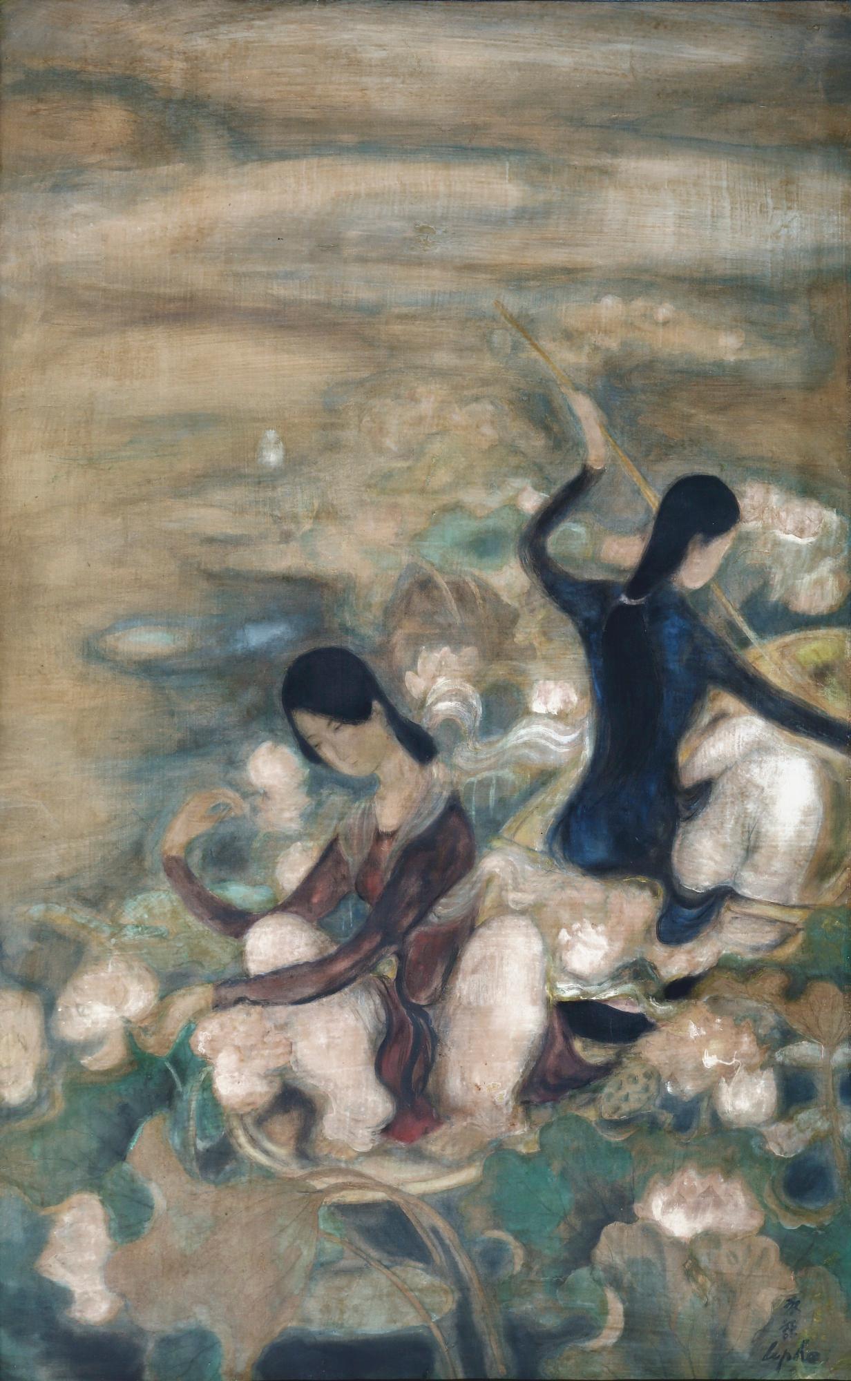 Lotus Harvest, zoomed in