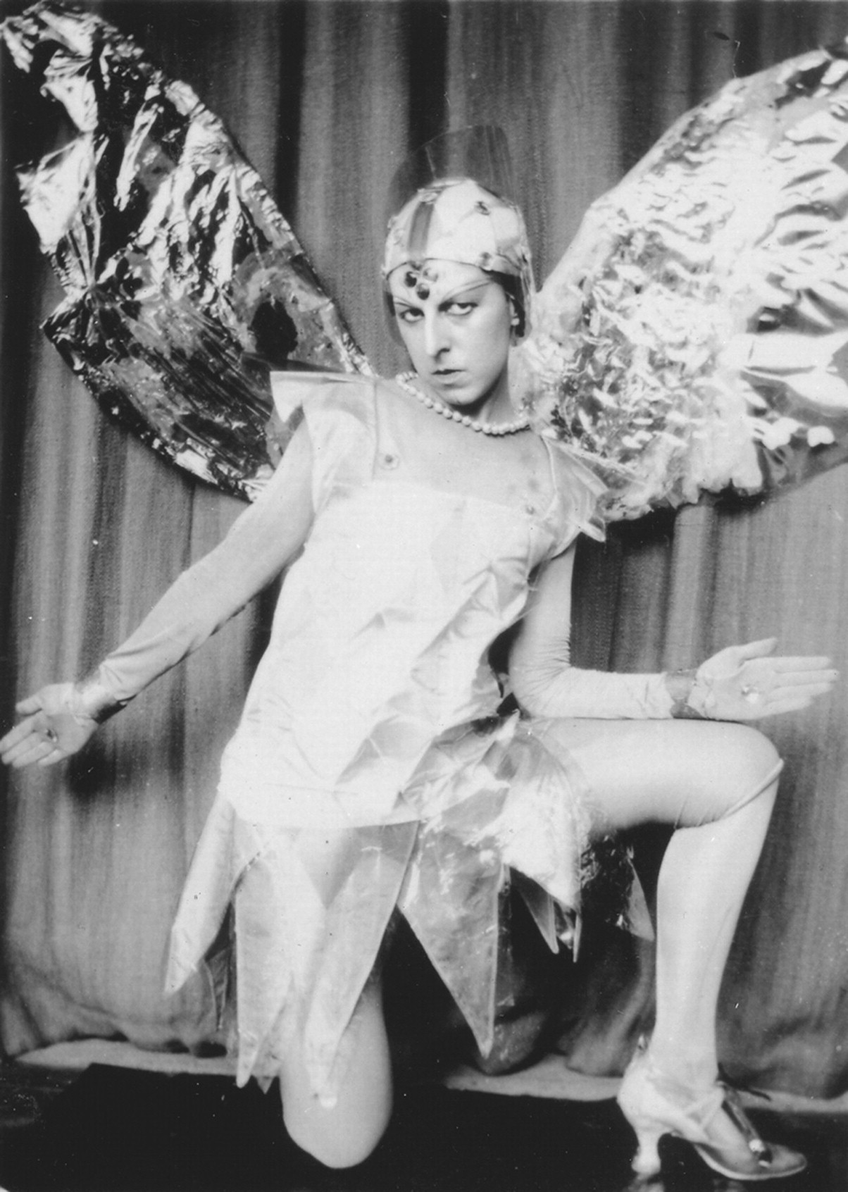 The Claude Cahun, Self Portrait, zoomed in