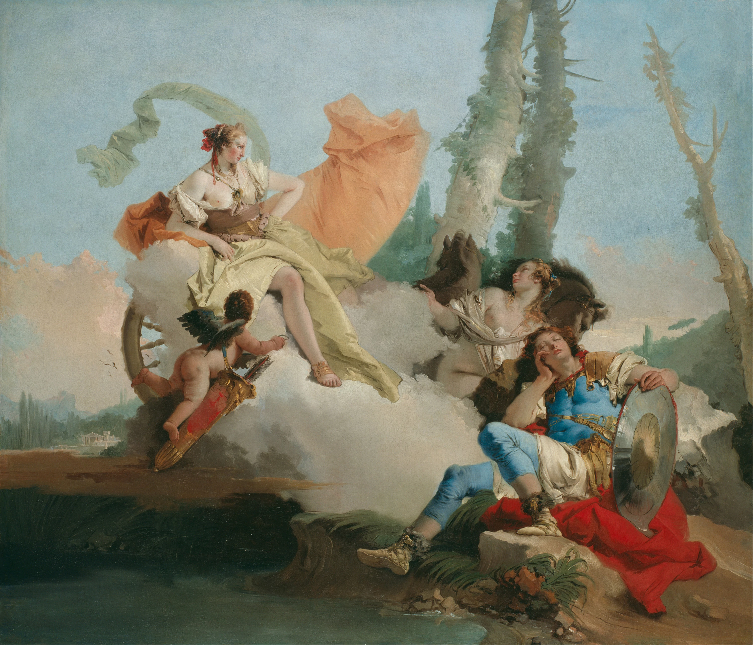 Rinaldo Enchanted by Armida, Giovanni Battista Tiepolo