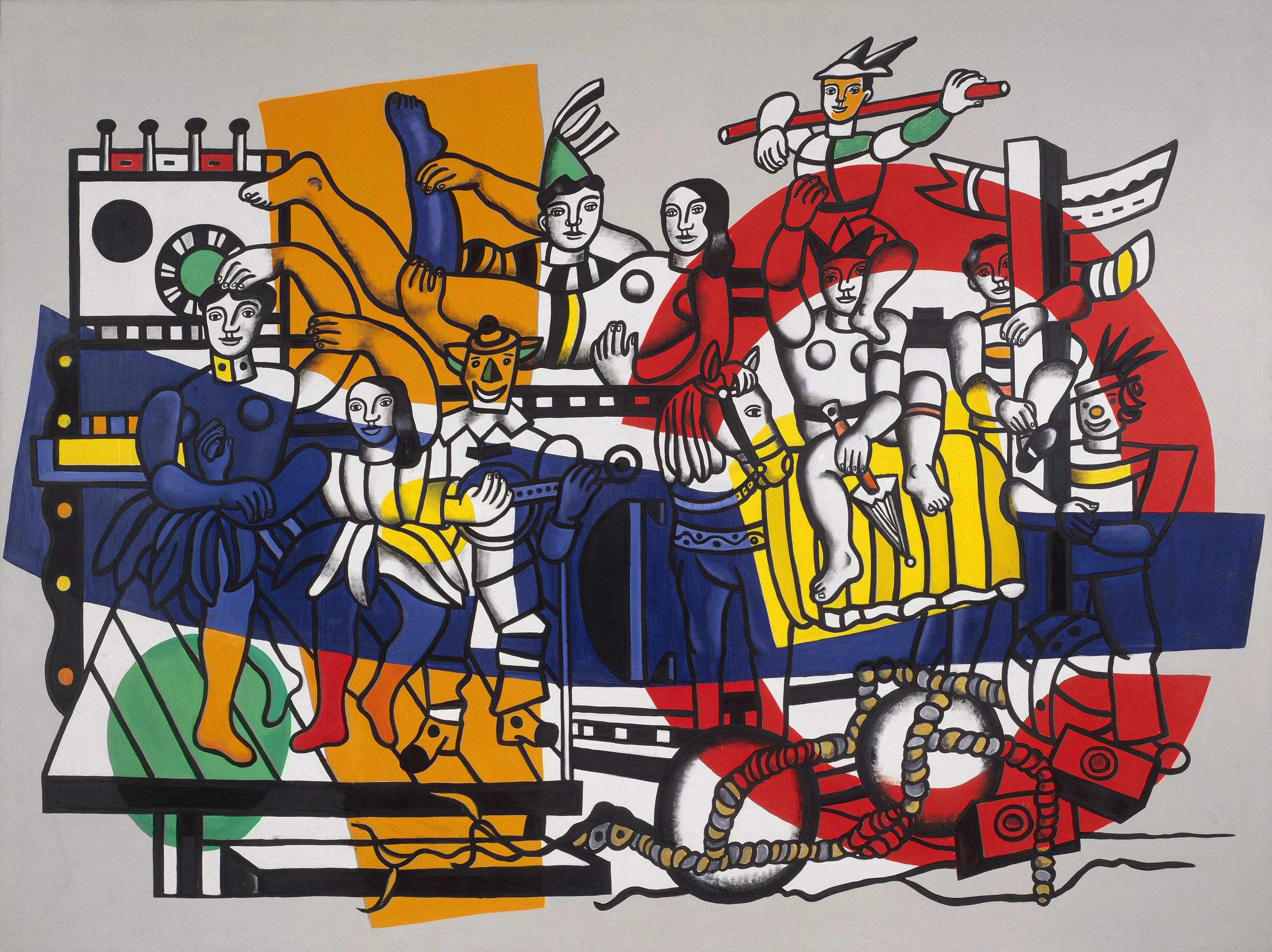 The Great Parade (definitive state), Fernand Henri Léger