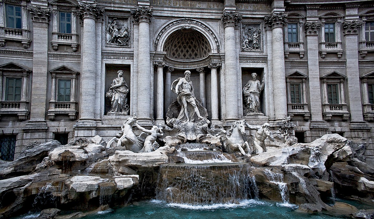 Trevi Fountain, additional view