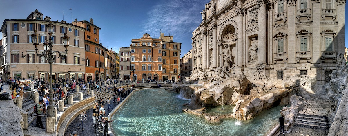 Trevi Fountain, additional view