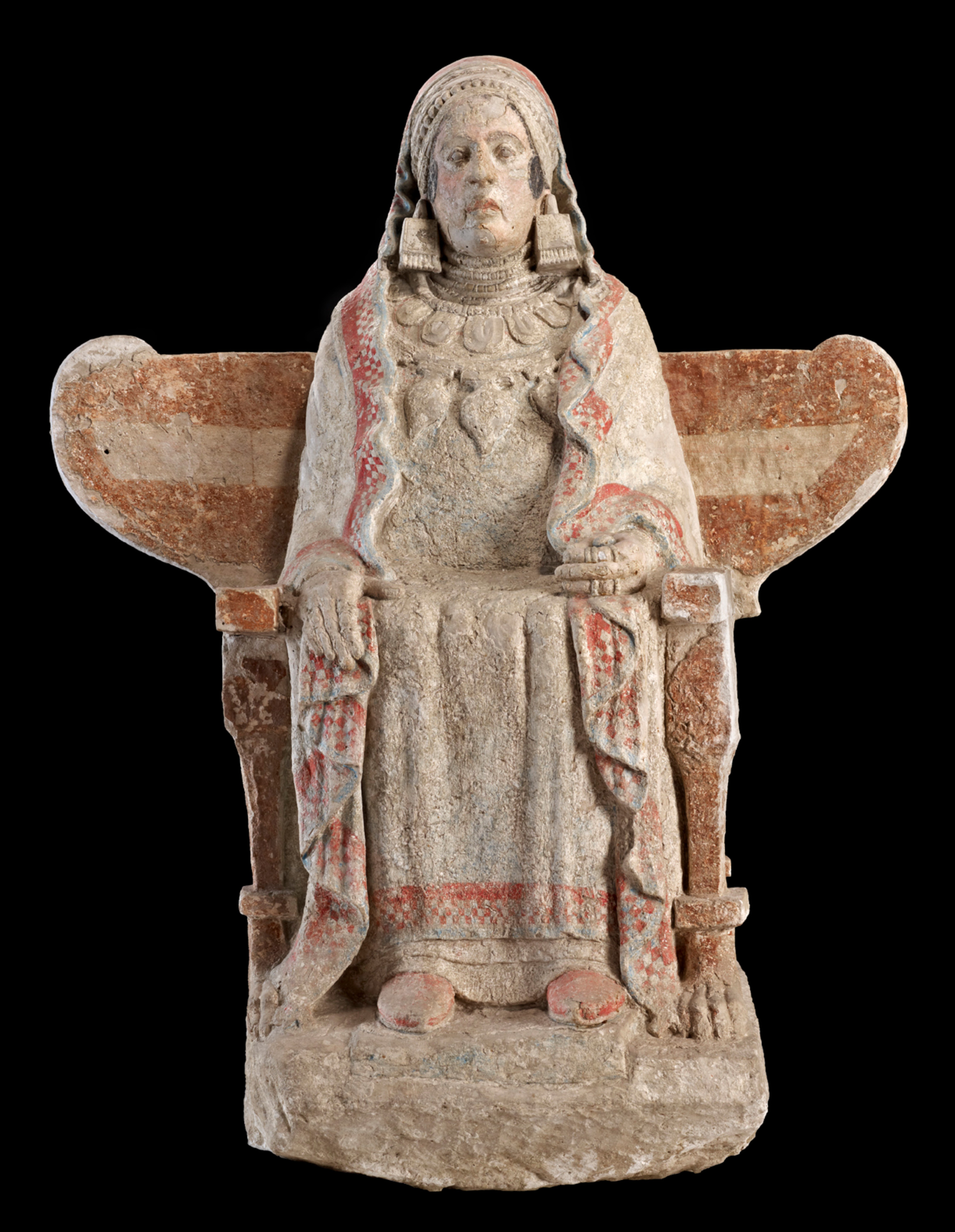 Lady of Baza, zoomed in