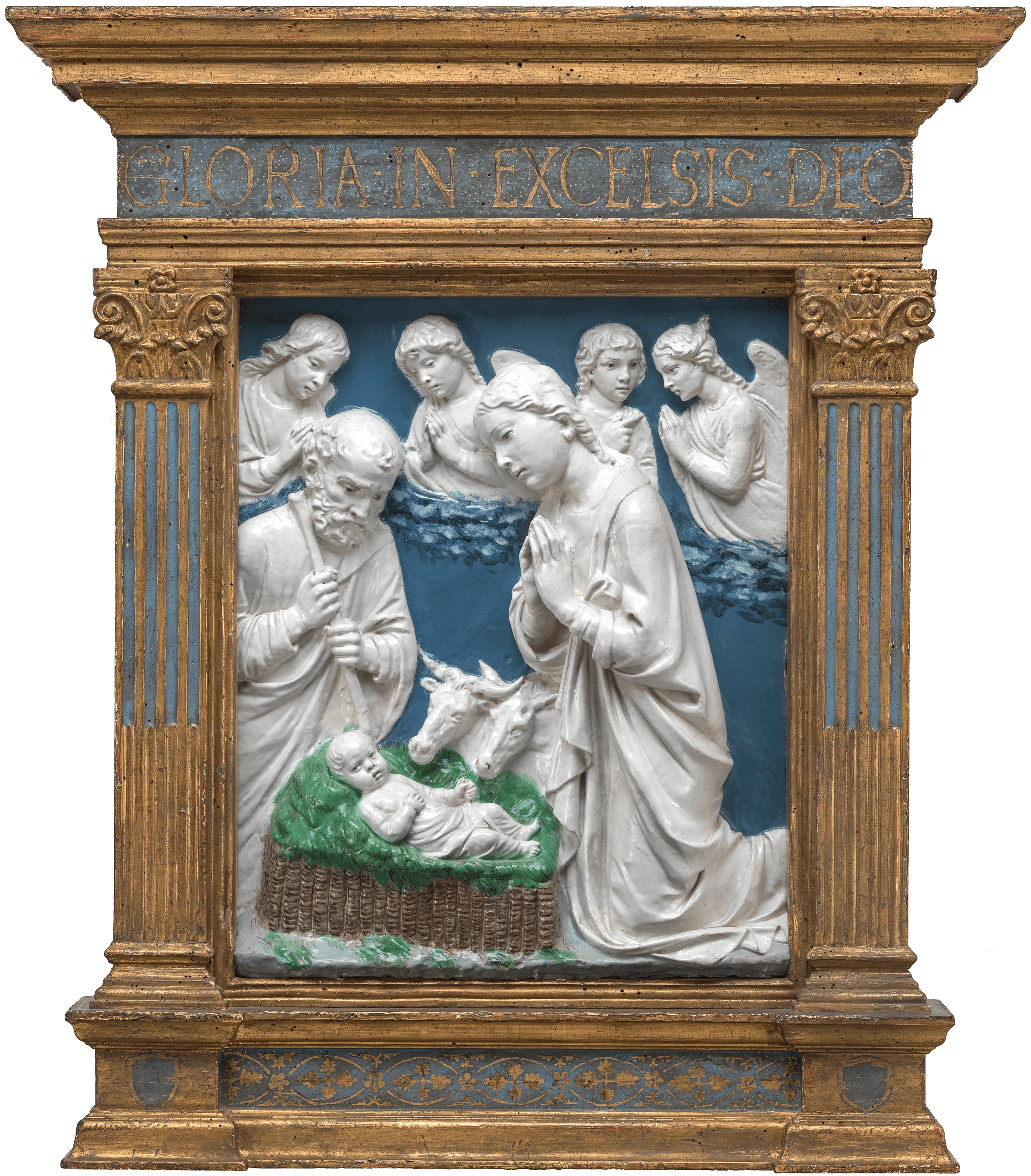 Nativity, Luca della Robbia