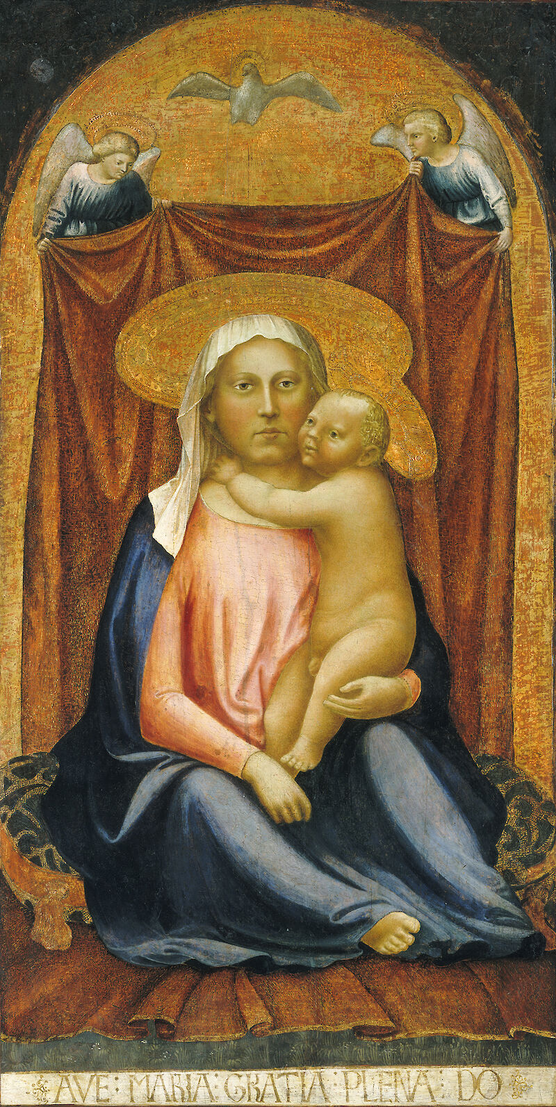 The Madonna of Humility scale comparison