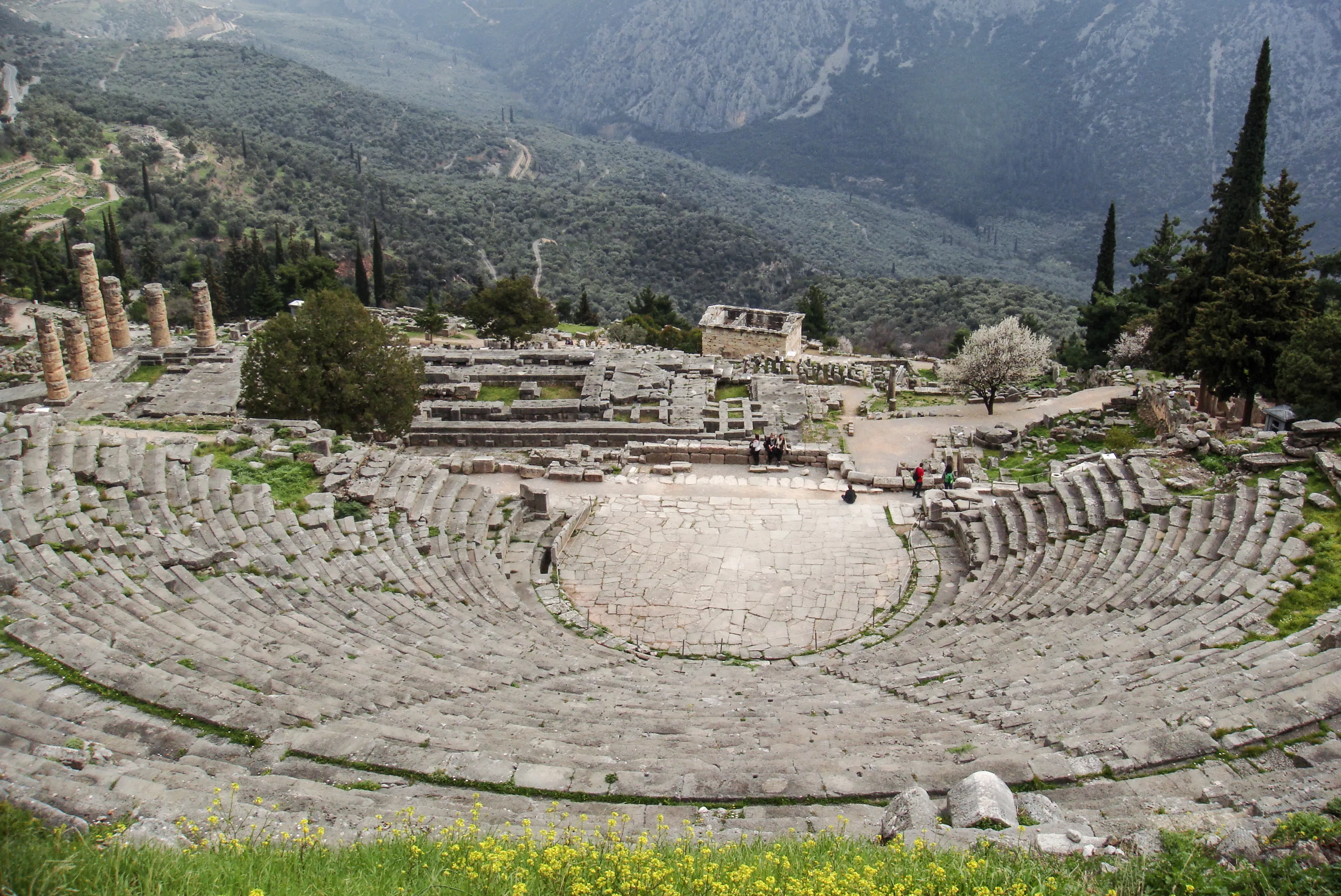 Ancient Theatre of Delphi, Ancient Greece