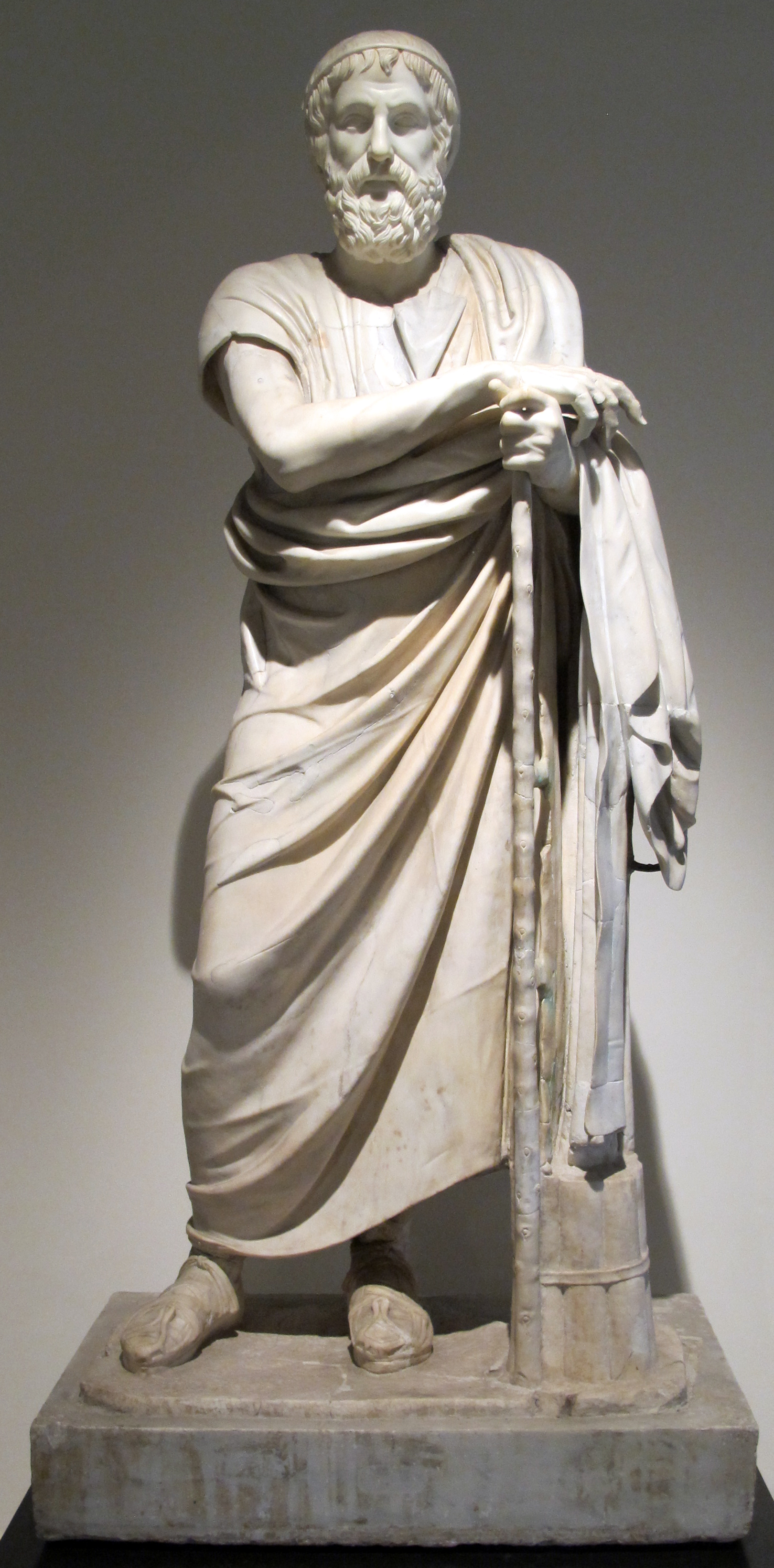 Philosopher, zoomed in