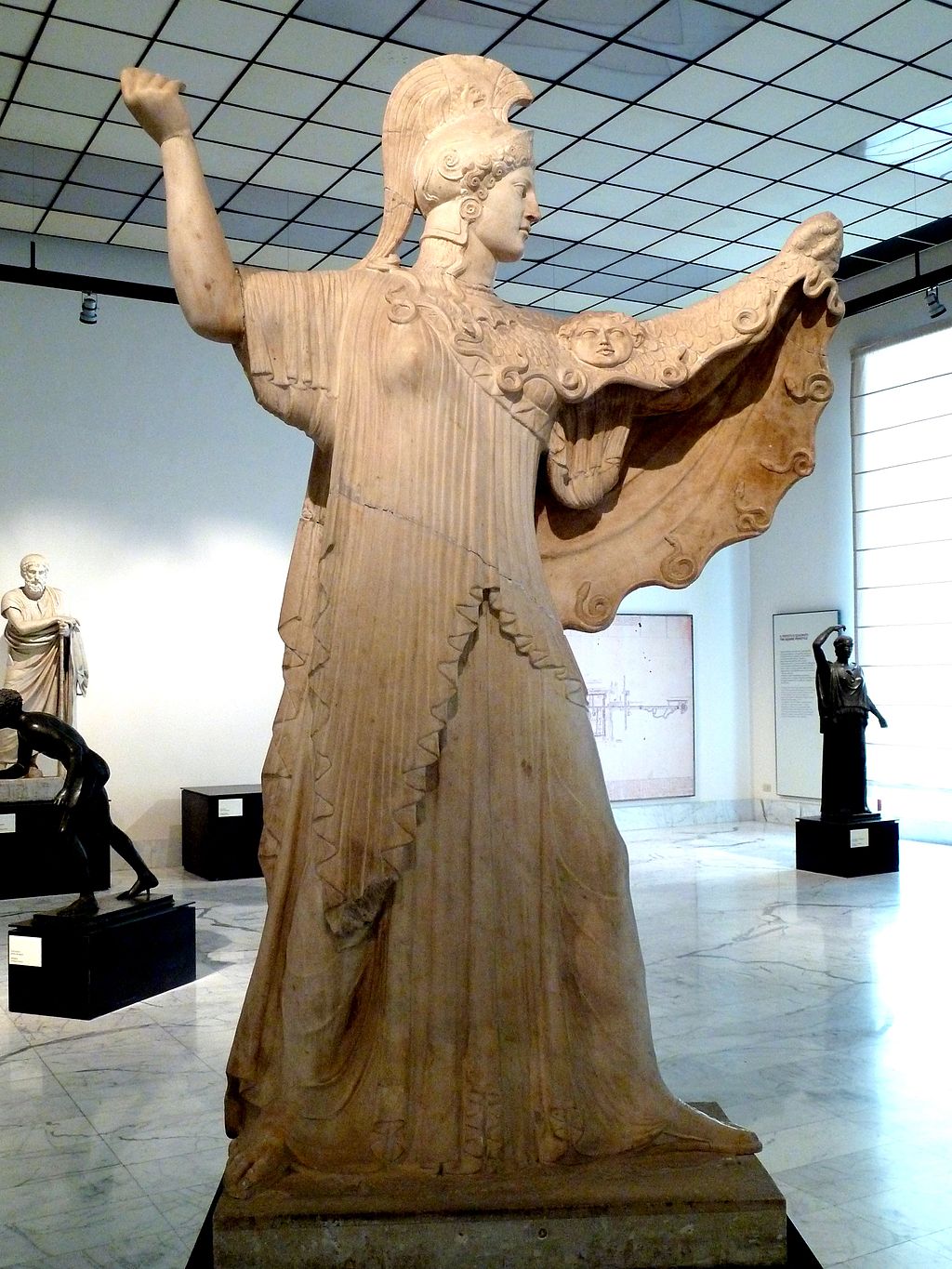 Ancient Greek Sculptures Of Athena