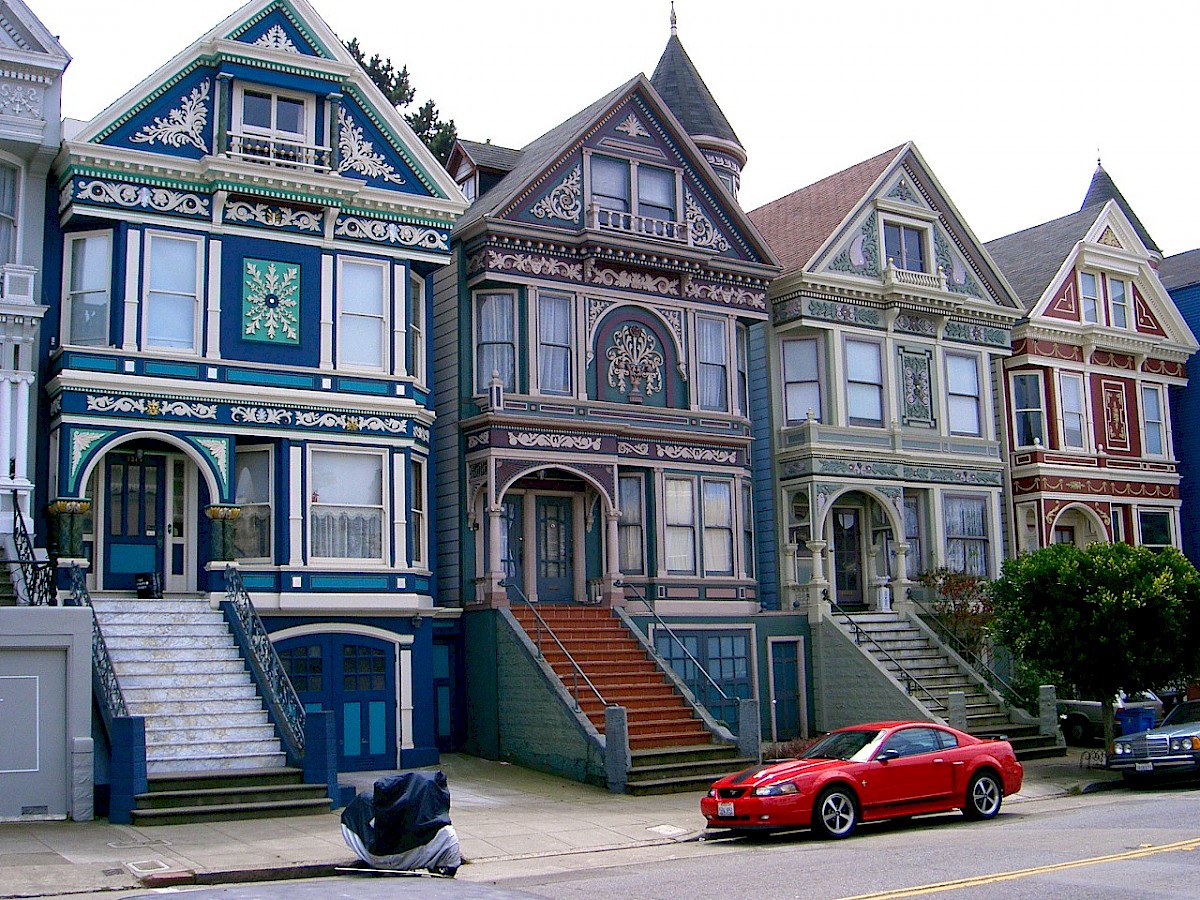 Painted Ladies, additional view