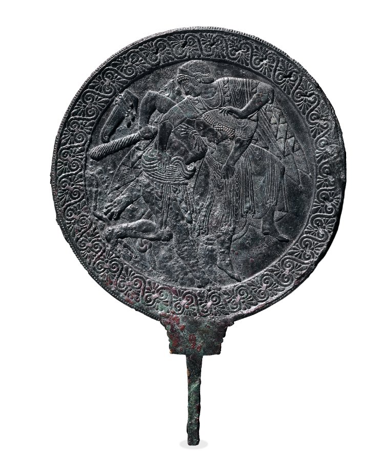 Etruscan Mirror, zoomed in