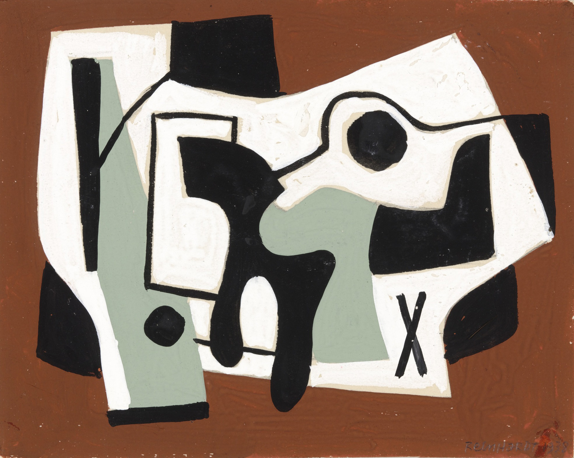 Study for a Painting, zoomed in