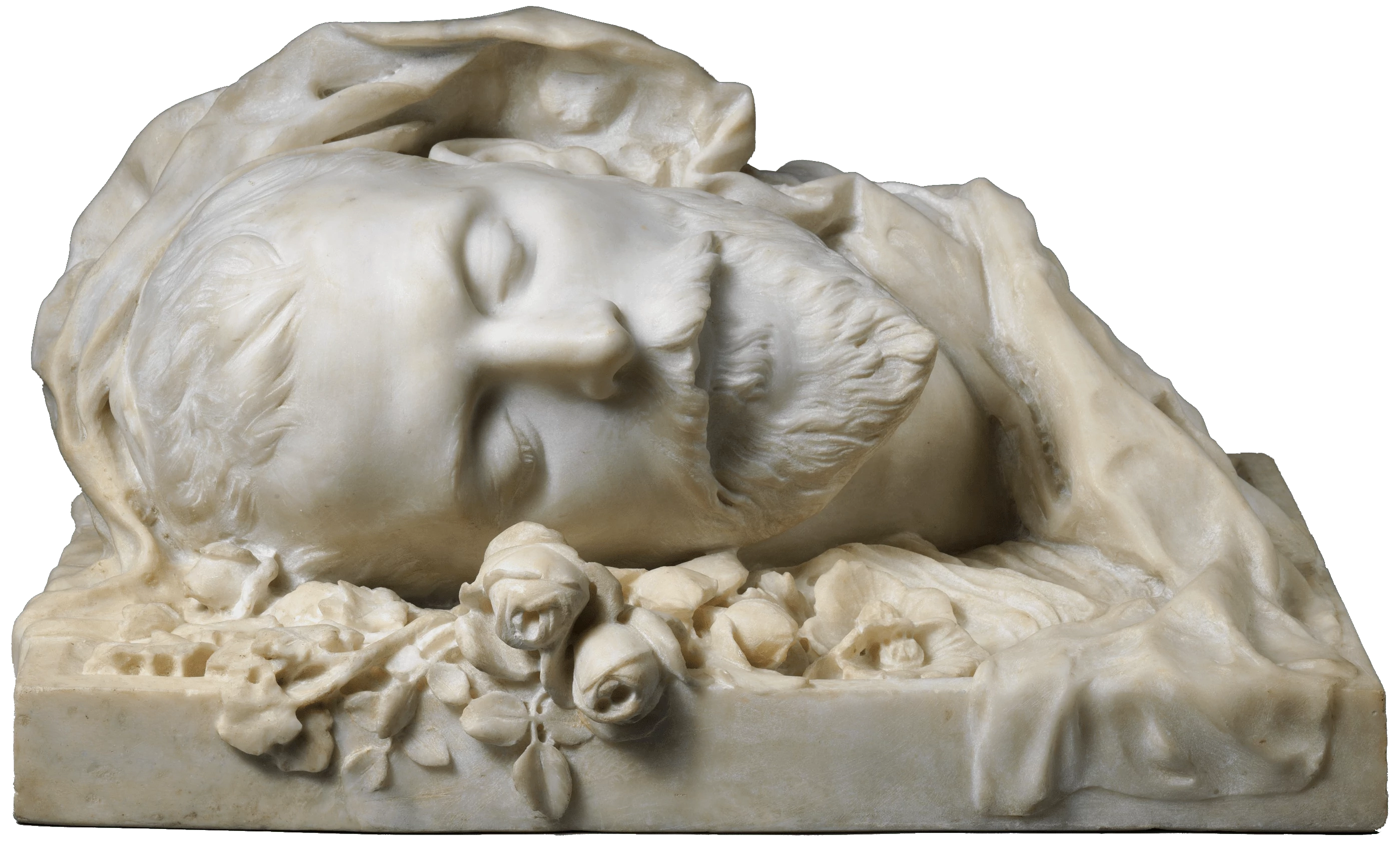 Funerary Portrait of Jacques Damala, Sarah Bernhardt