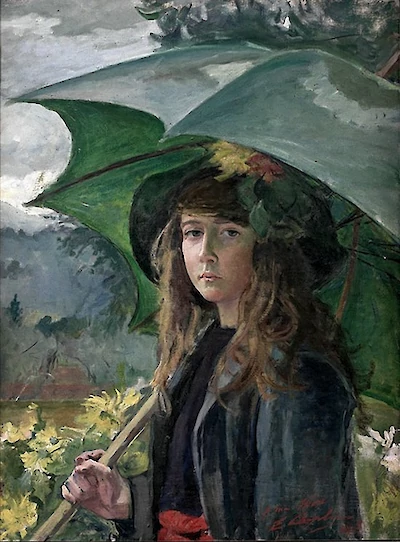 Portrait of Élisabeth Chaplin