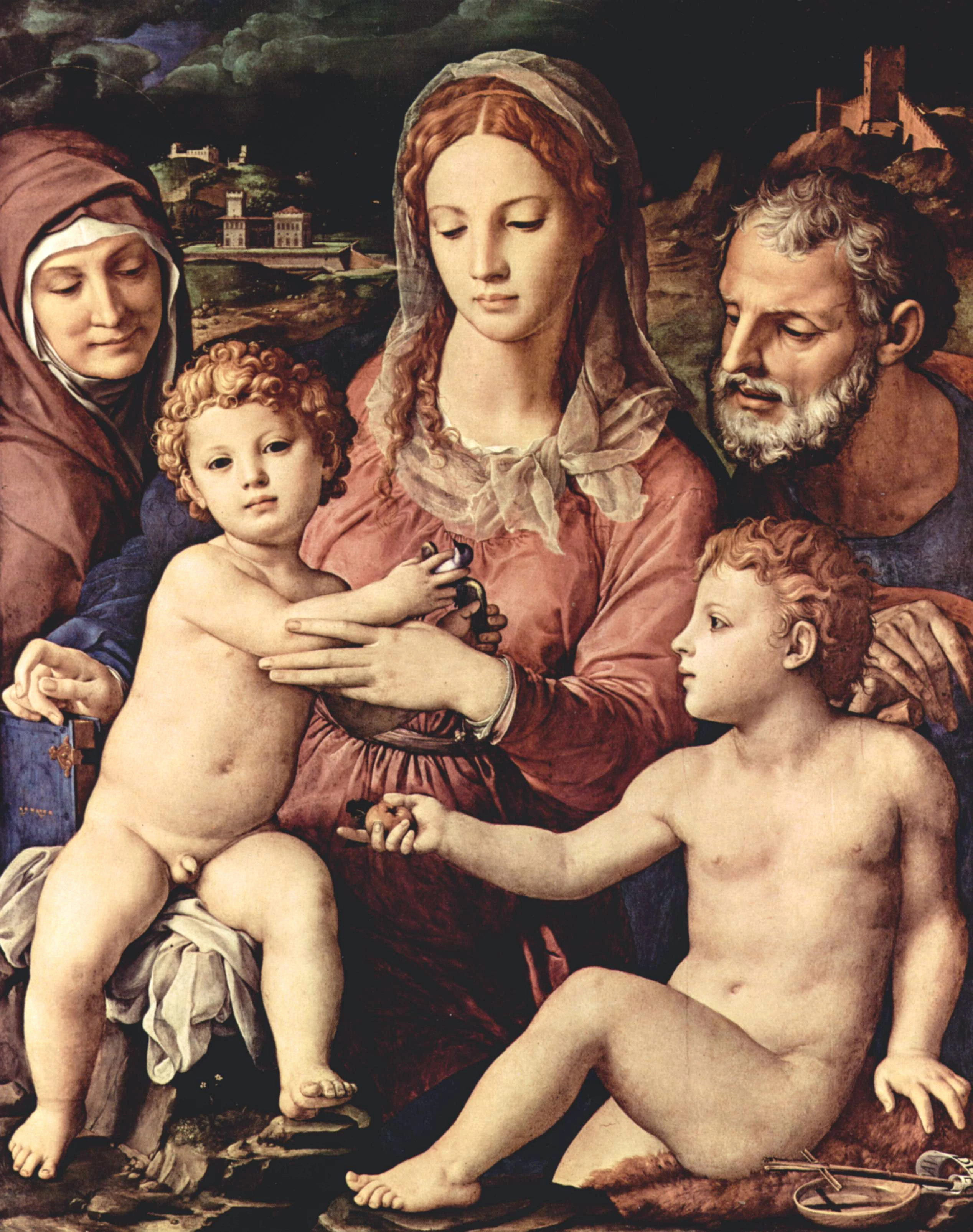 Virgin and Child with Saint Anne, Italian Renaissance
