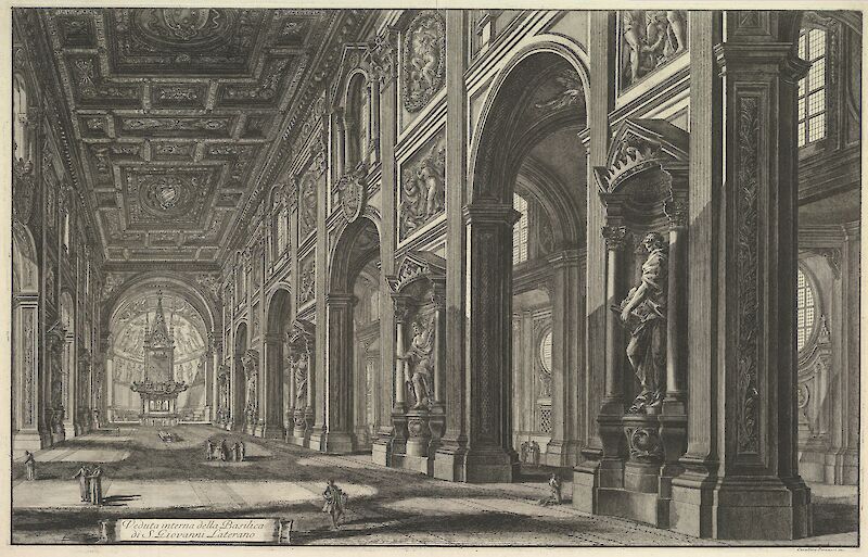Interior Views of Rome scale comparison