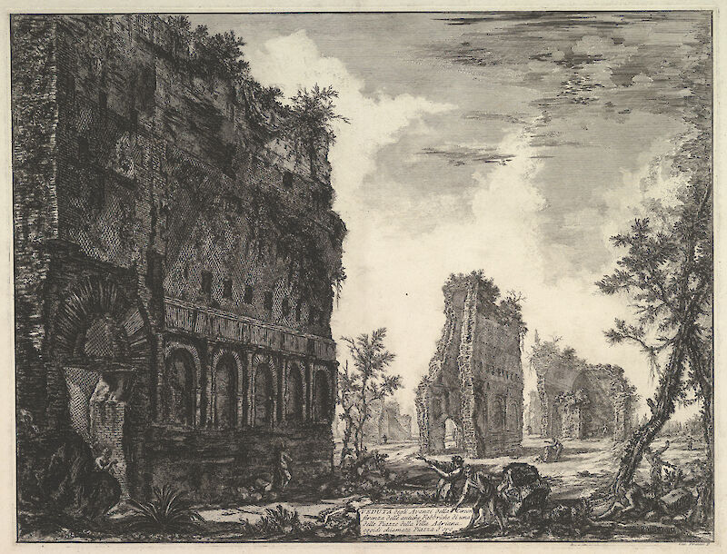 Hadrian's Villa: The Piazza d'Oro scale comparison