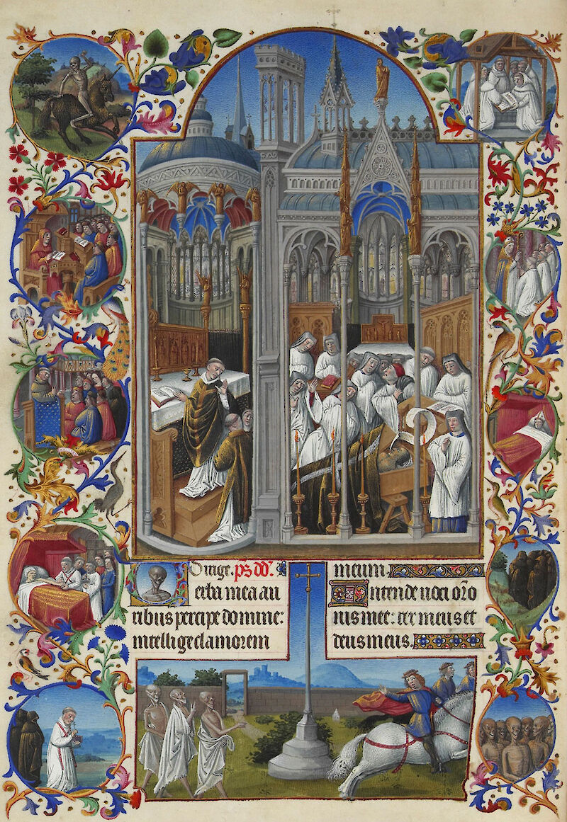 Très Riches Heures du Duc de Berry scale comparison