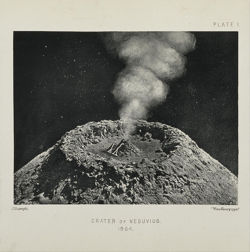 Crater of Vesuvius scale comparison