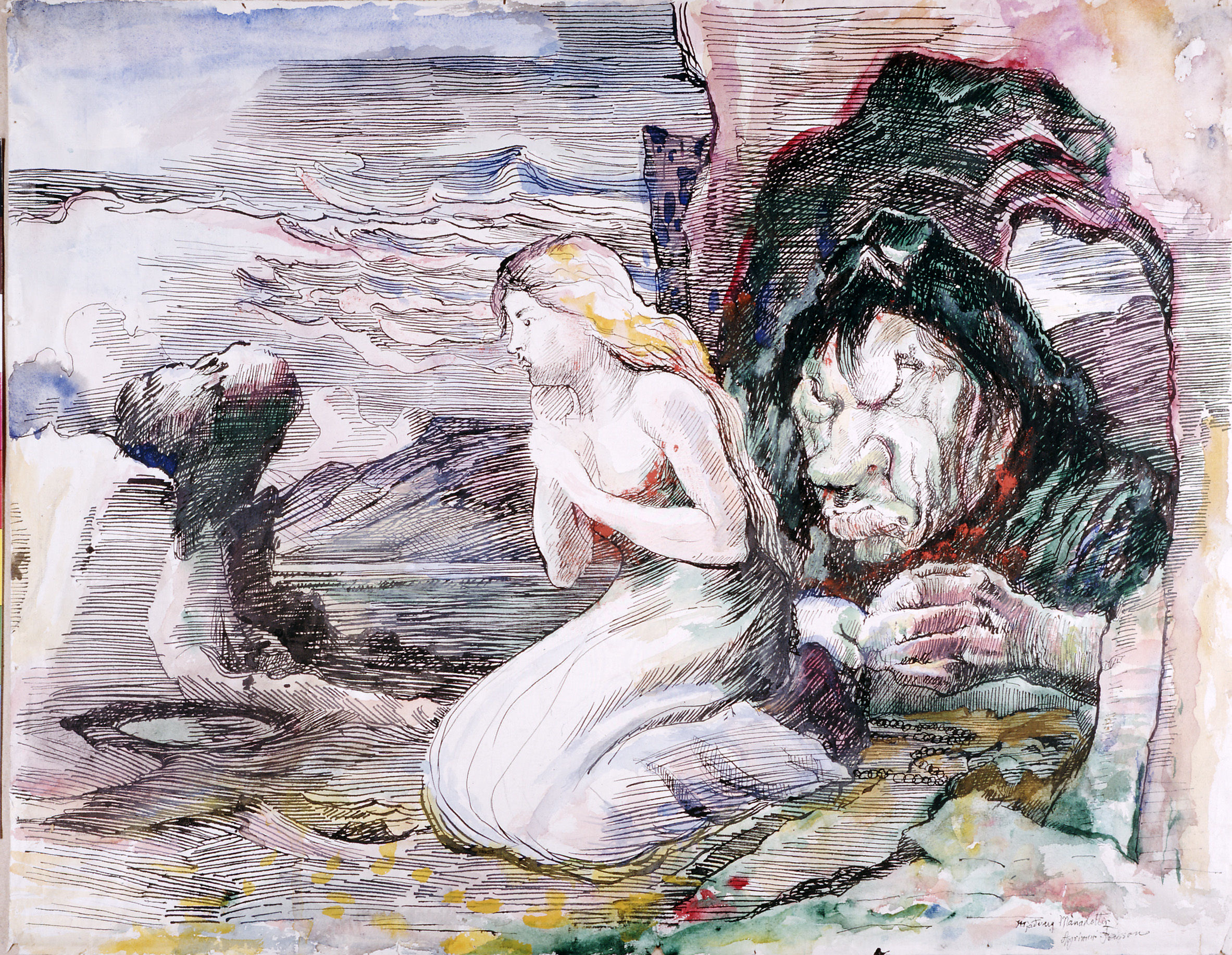 Mjaðveig Mánadóttir, zoomed in