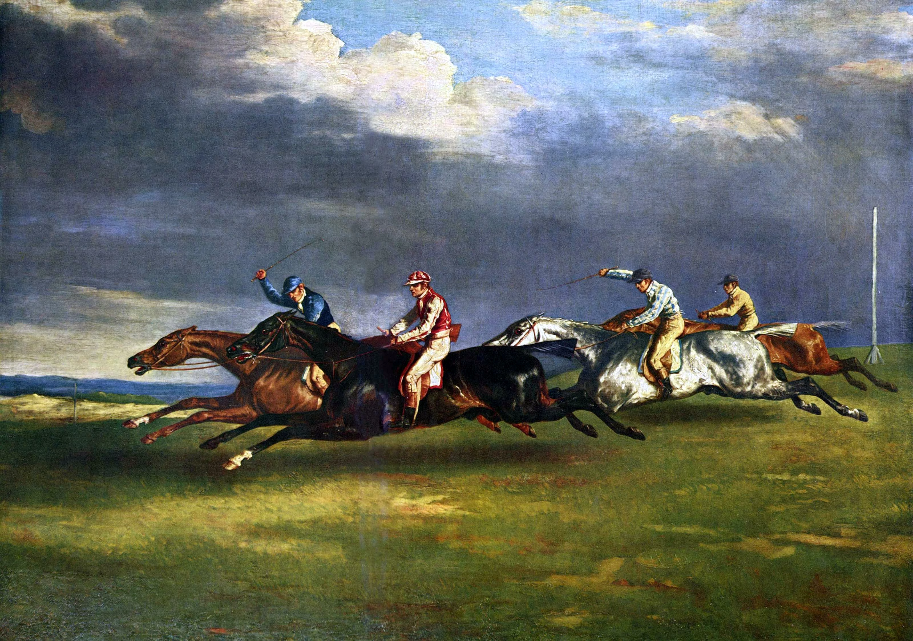 The Epsom Derby, Théodore Géricault