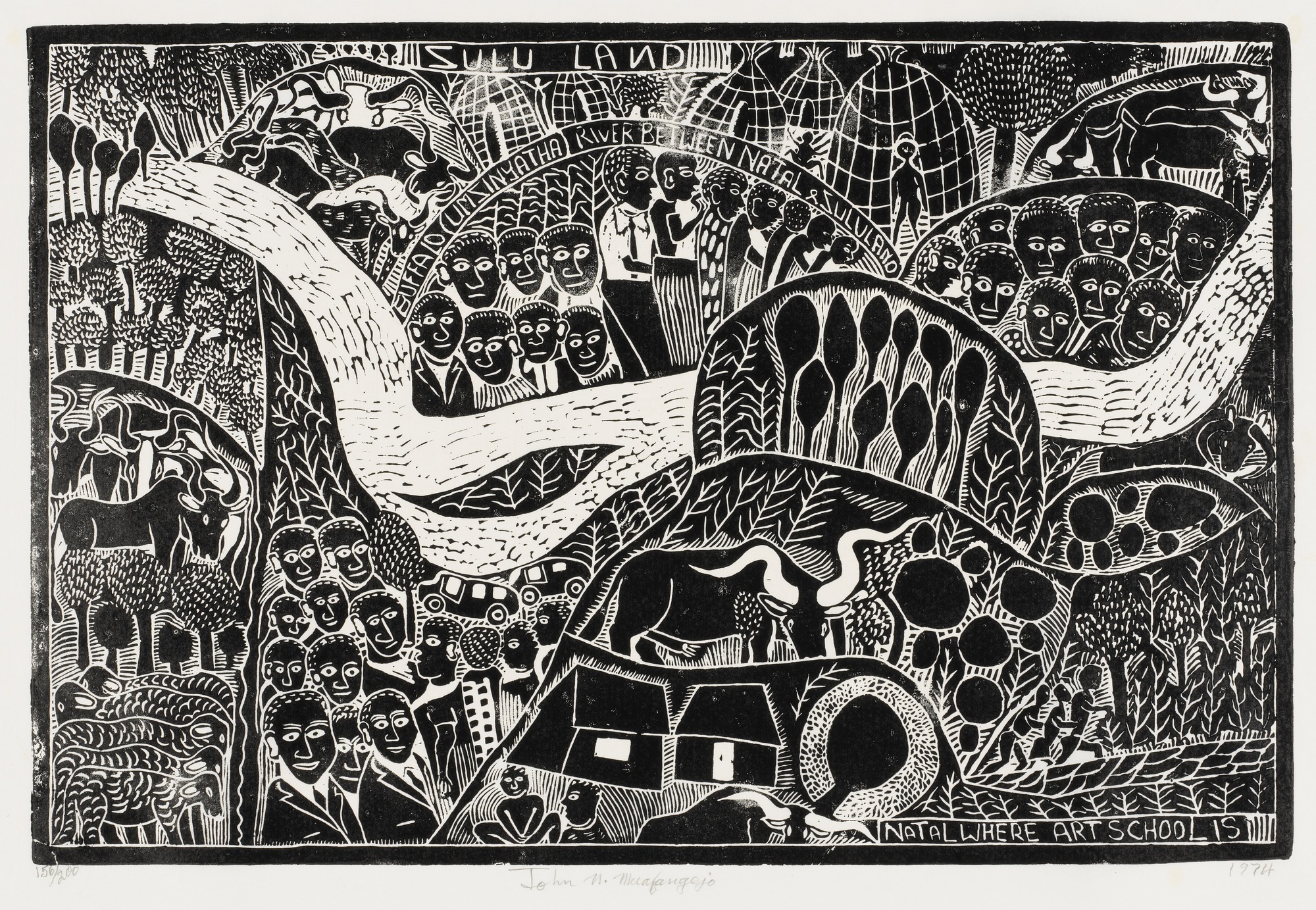 Natal Where Art School Is, zoomed in