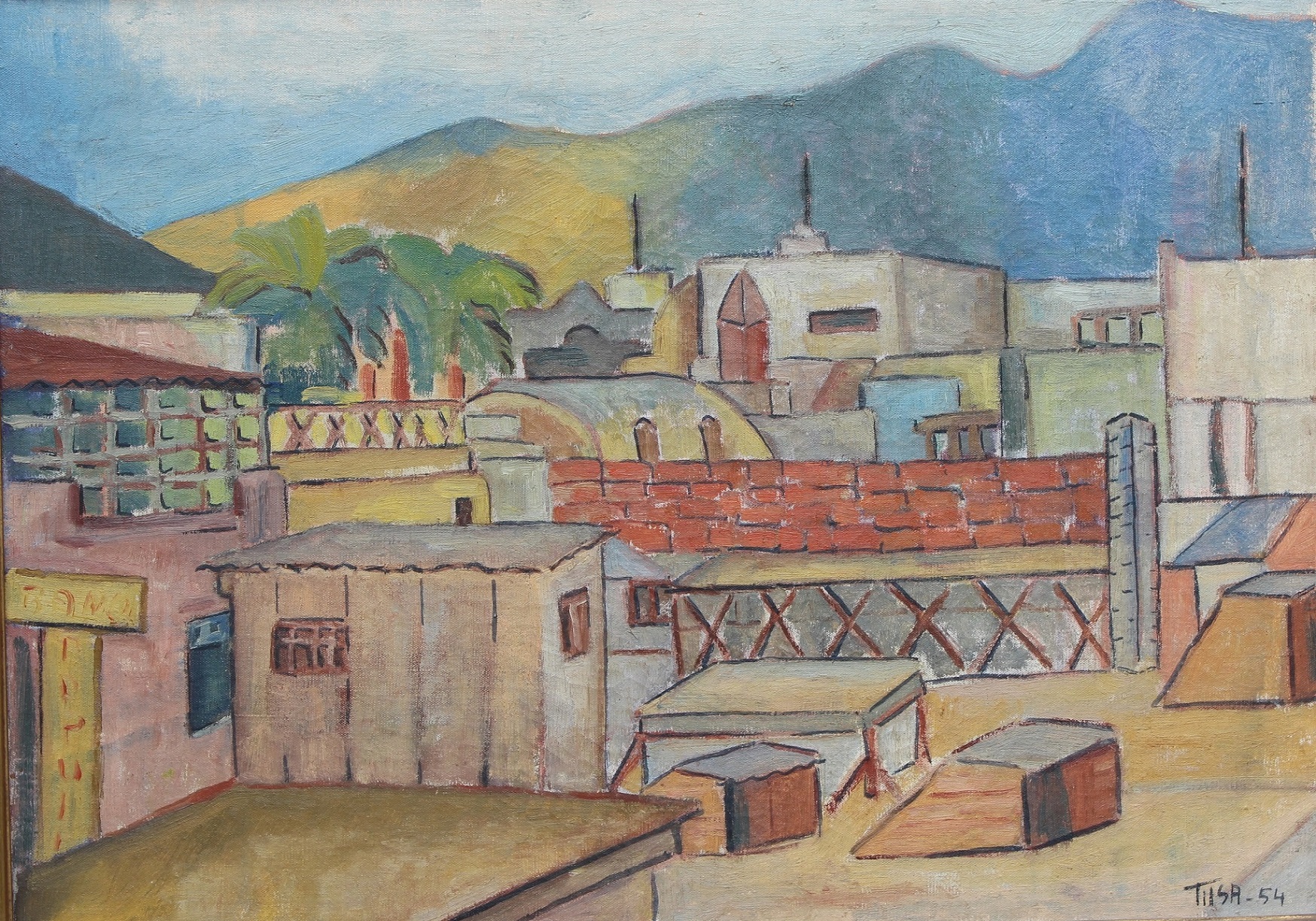 Roofs of Chinatown, zoomed in