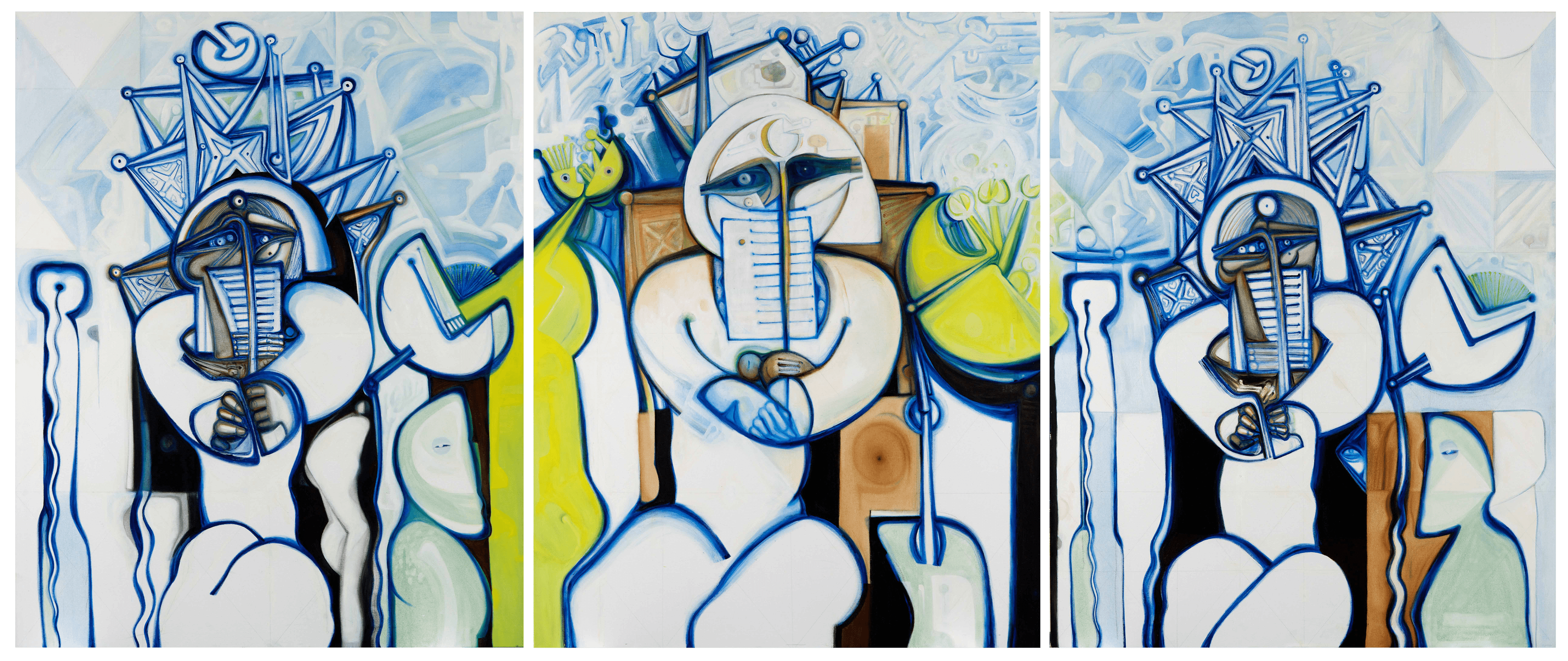 One Day I Happened to See a Ruler, zoomed in