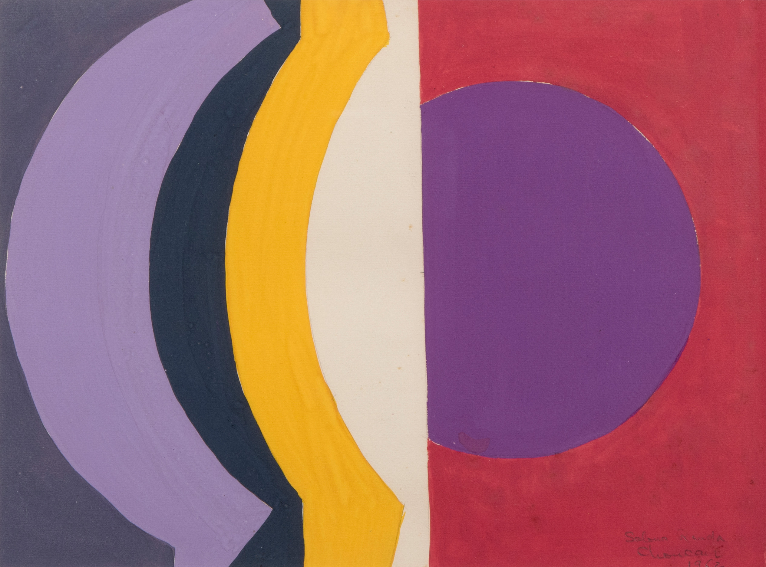 Composition with a Circle, zoomed in