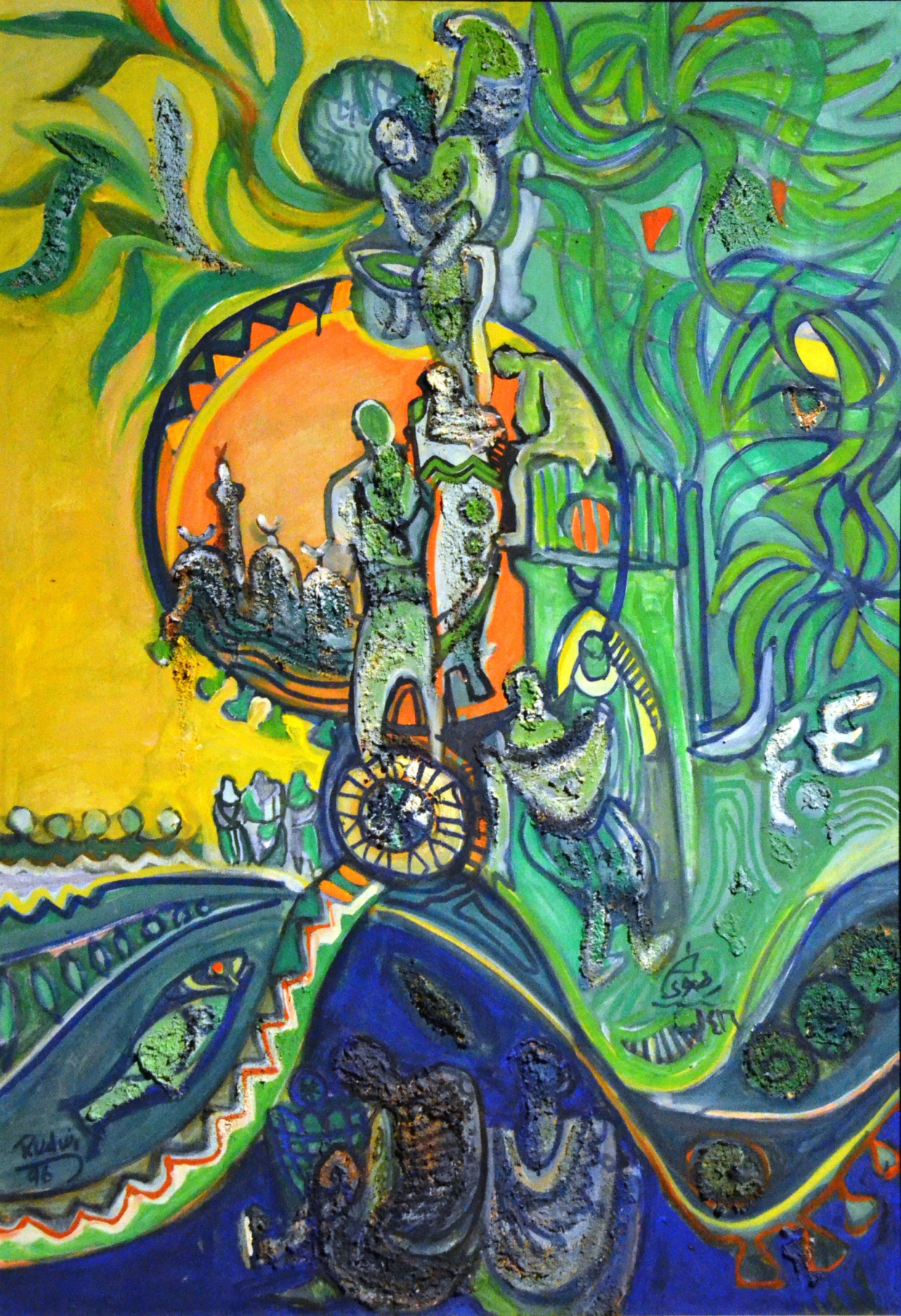 Formation, zoomed in