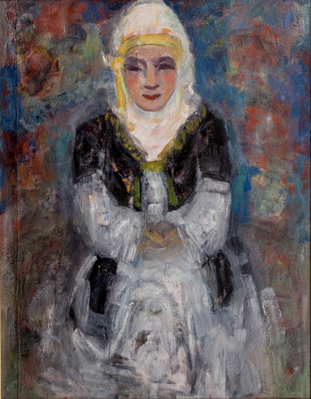 Self Portrait, zoomed in