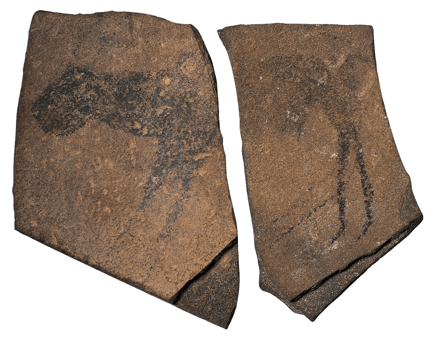 Apollo 11 Cave Stones, zoomed in