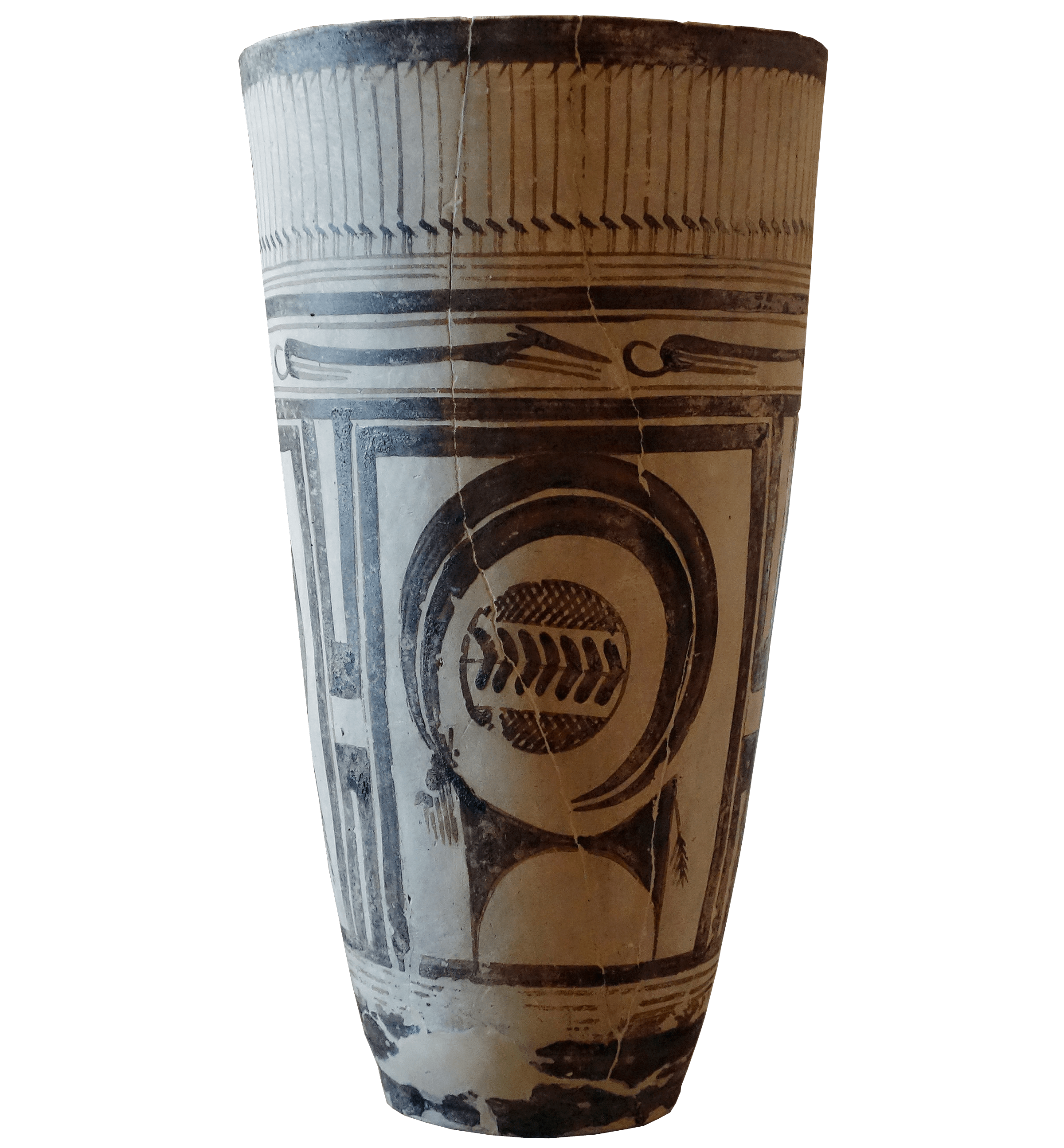 Bushel with Ibex Motifs, zoomed in