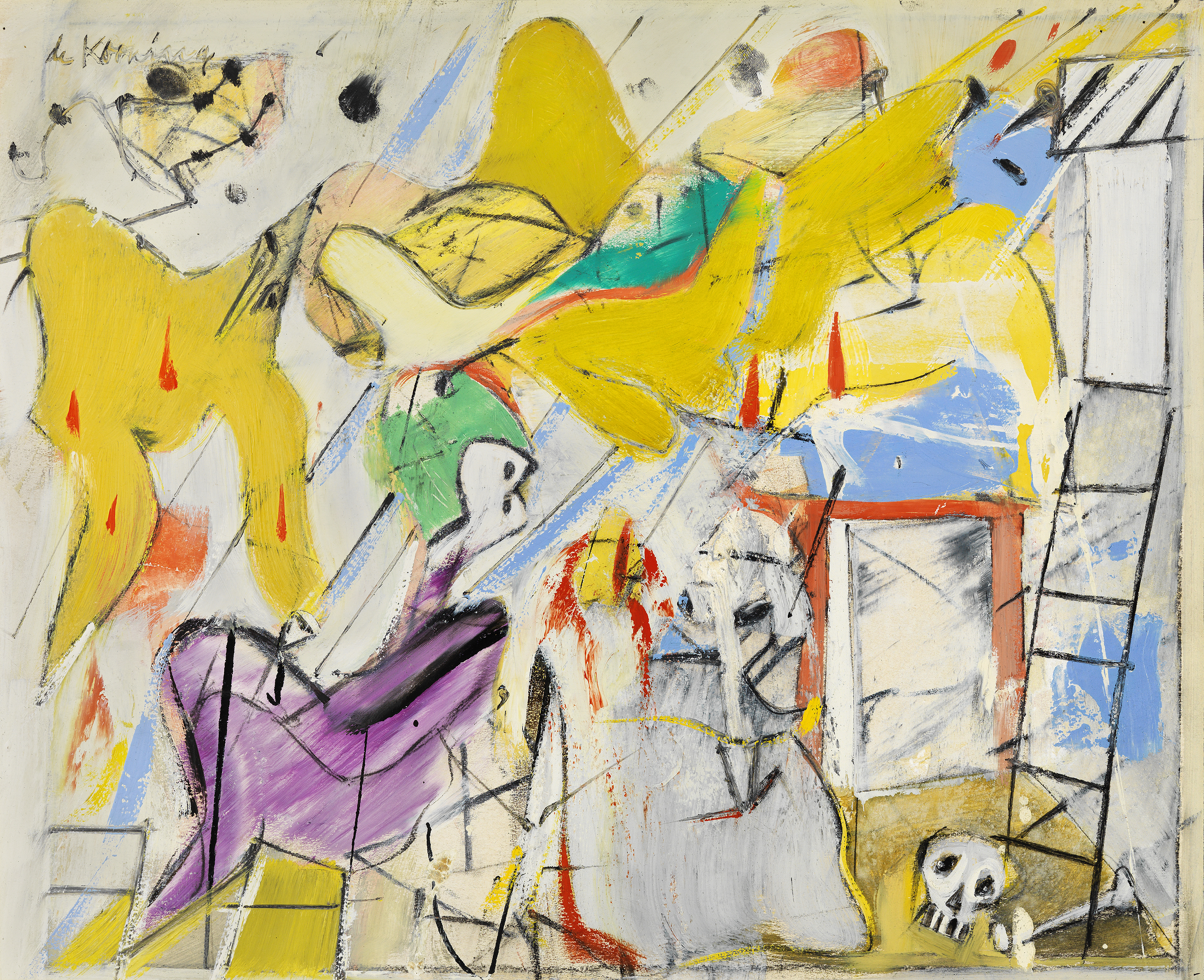 Abstraction by Willem de Kooning Obelisk Art History