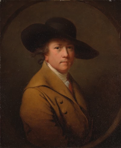Portrait of Joseph Wright of Derby