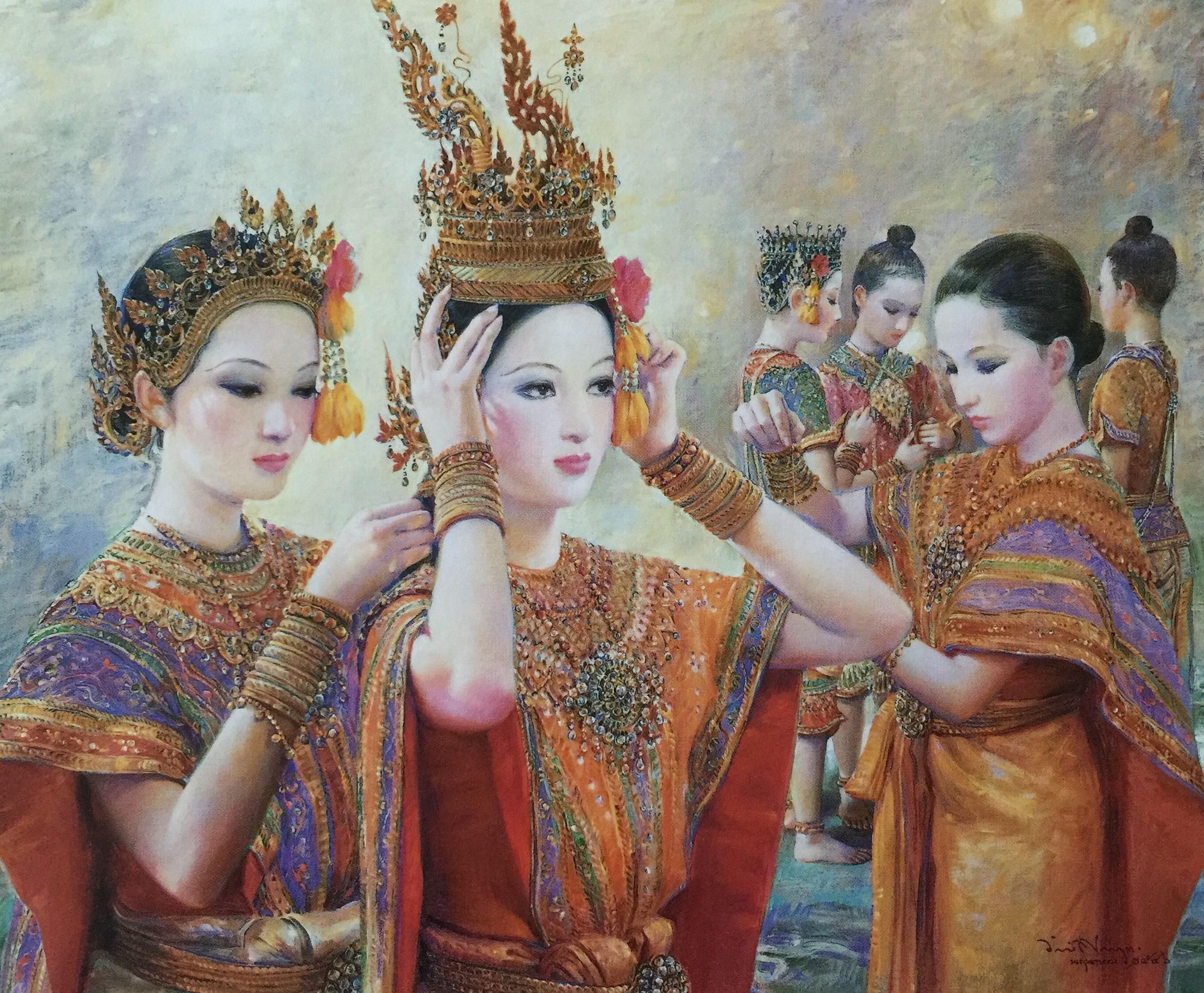 Crowning Touch, zoomed in