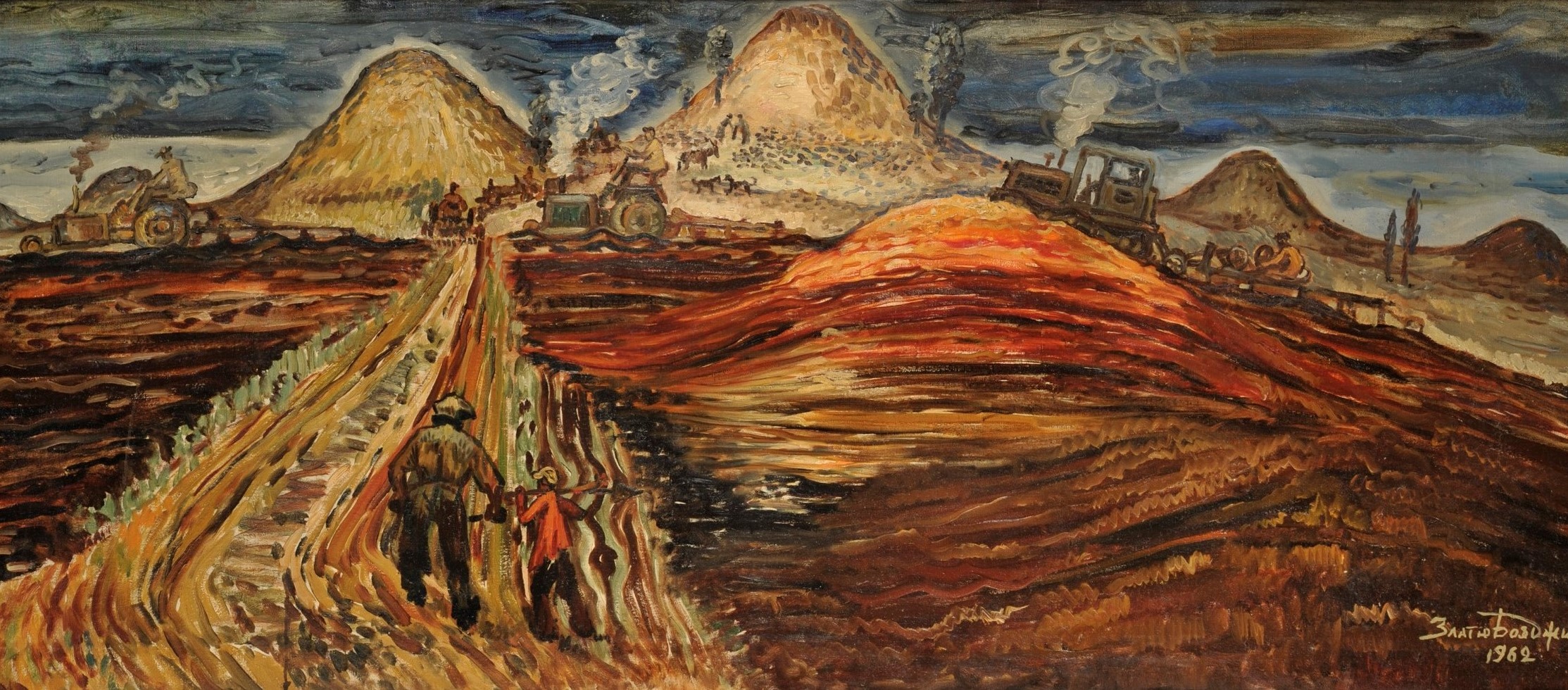 Landscape, zoomed in