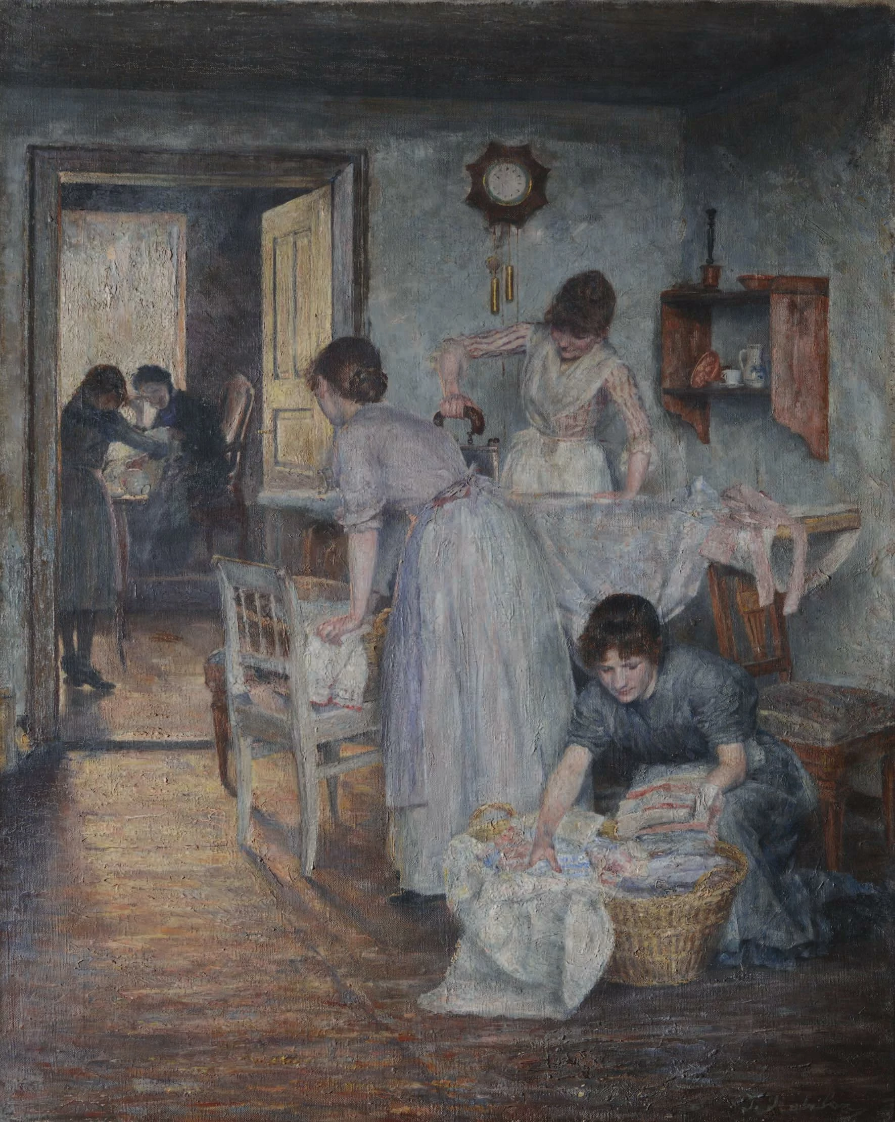 Women Ironing, Ivana Kobilca