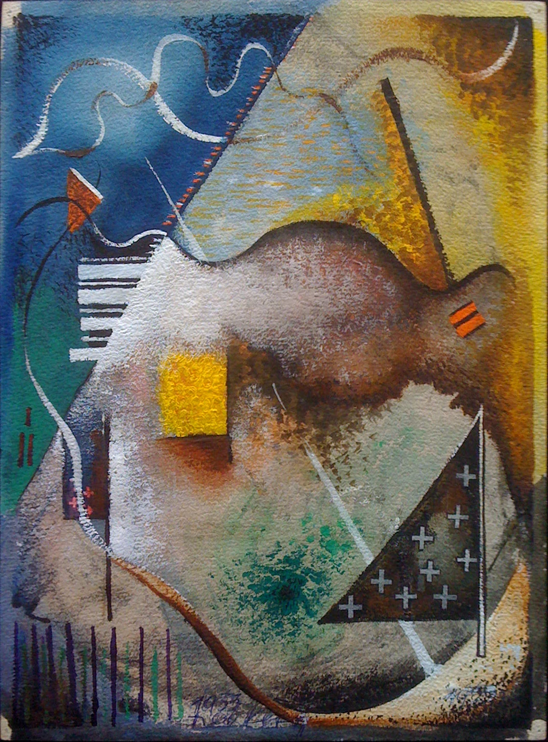 Abstract Composition, Théo Kerg