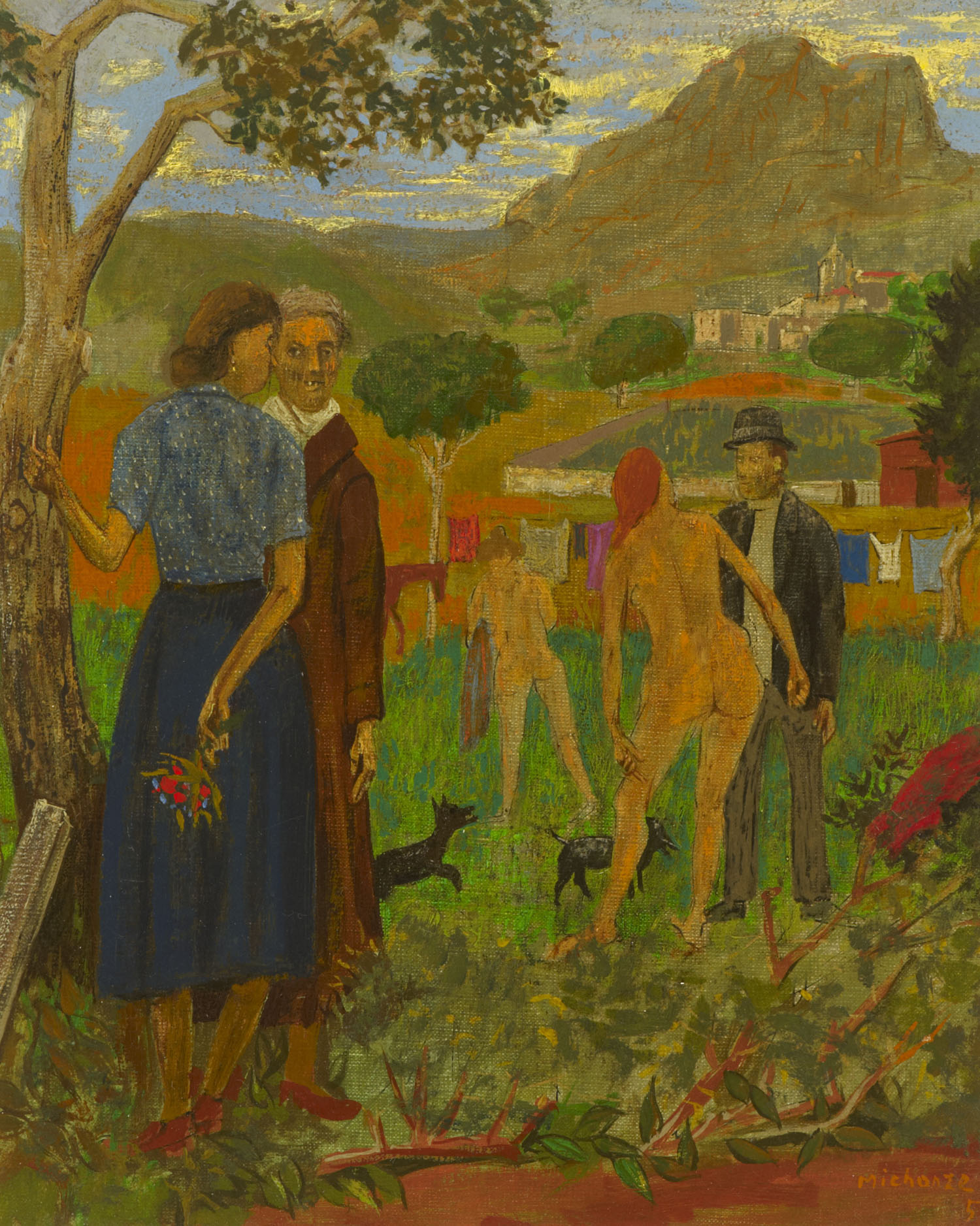 Village People, zoomed in