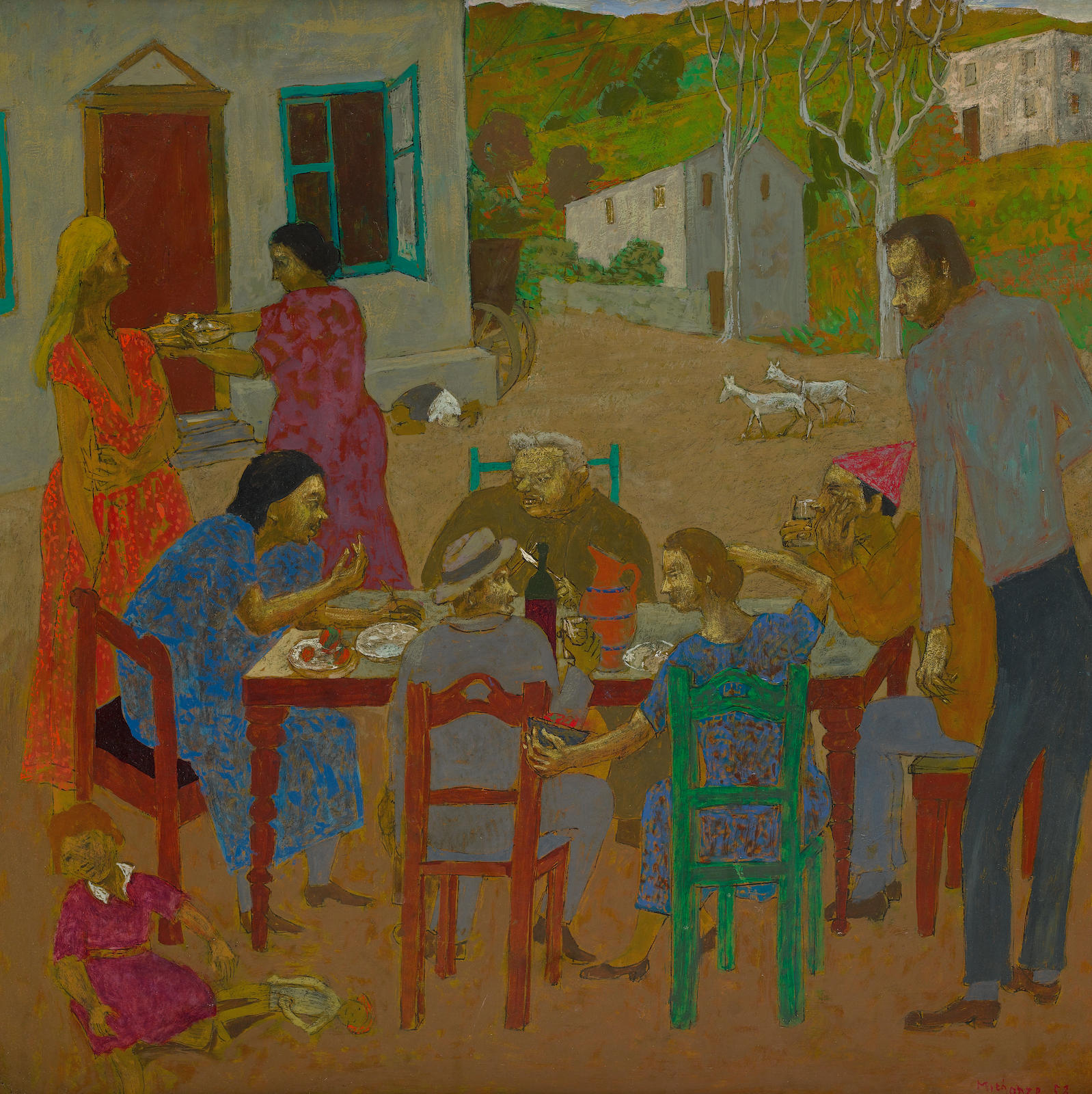 Dinner is Served, zoomed in