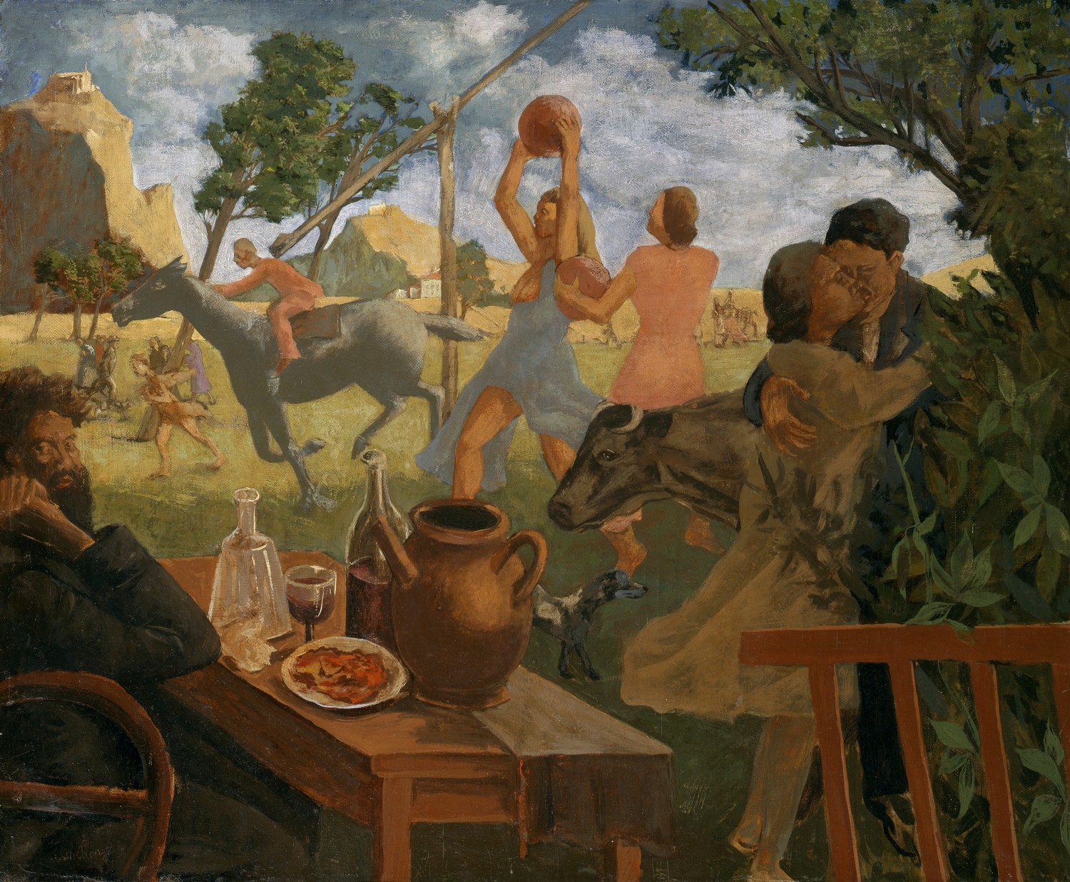 The Ballet Dancer, zoomed in