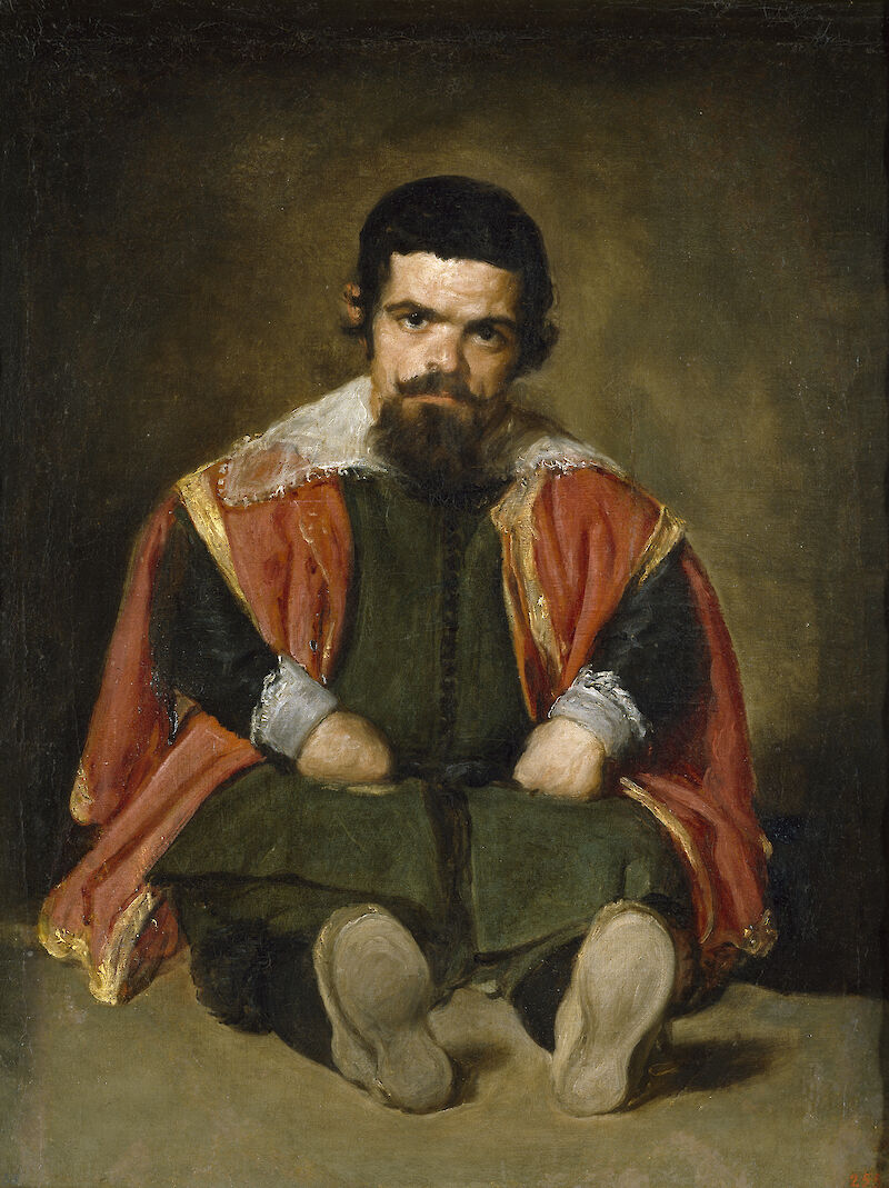 Portrait of Sebastián de Morra scale comparison