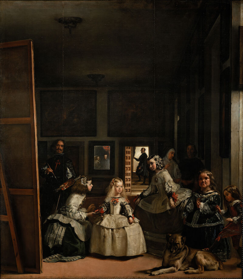 Las Meninas scale comparison