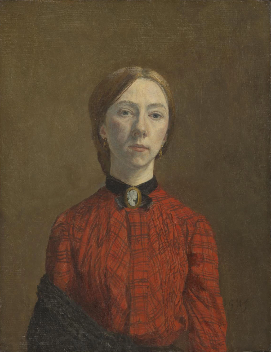 Self-portrait, Gwendolen Mary John