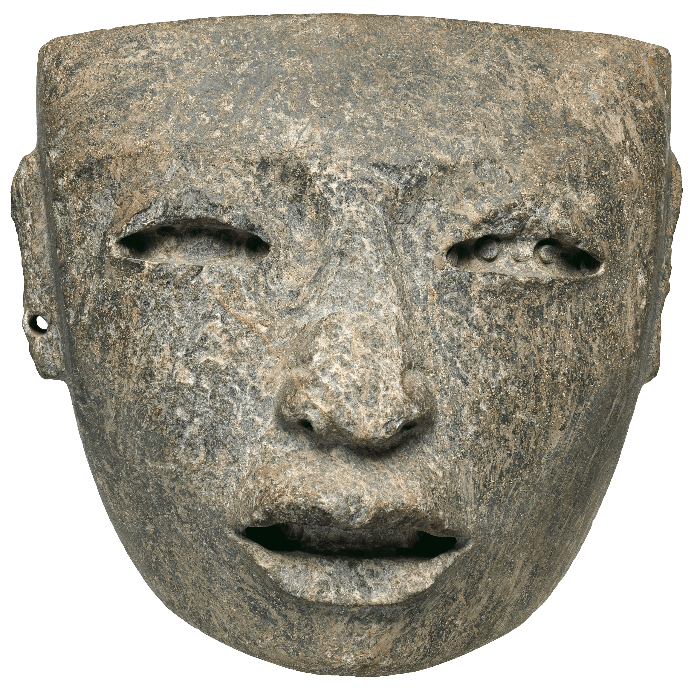 Greenstone Mask, zoomed in