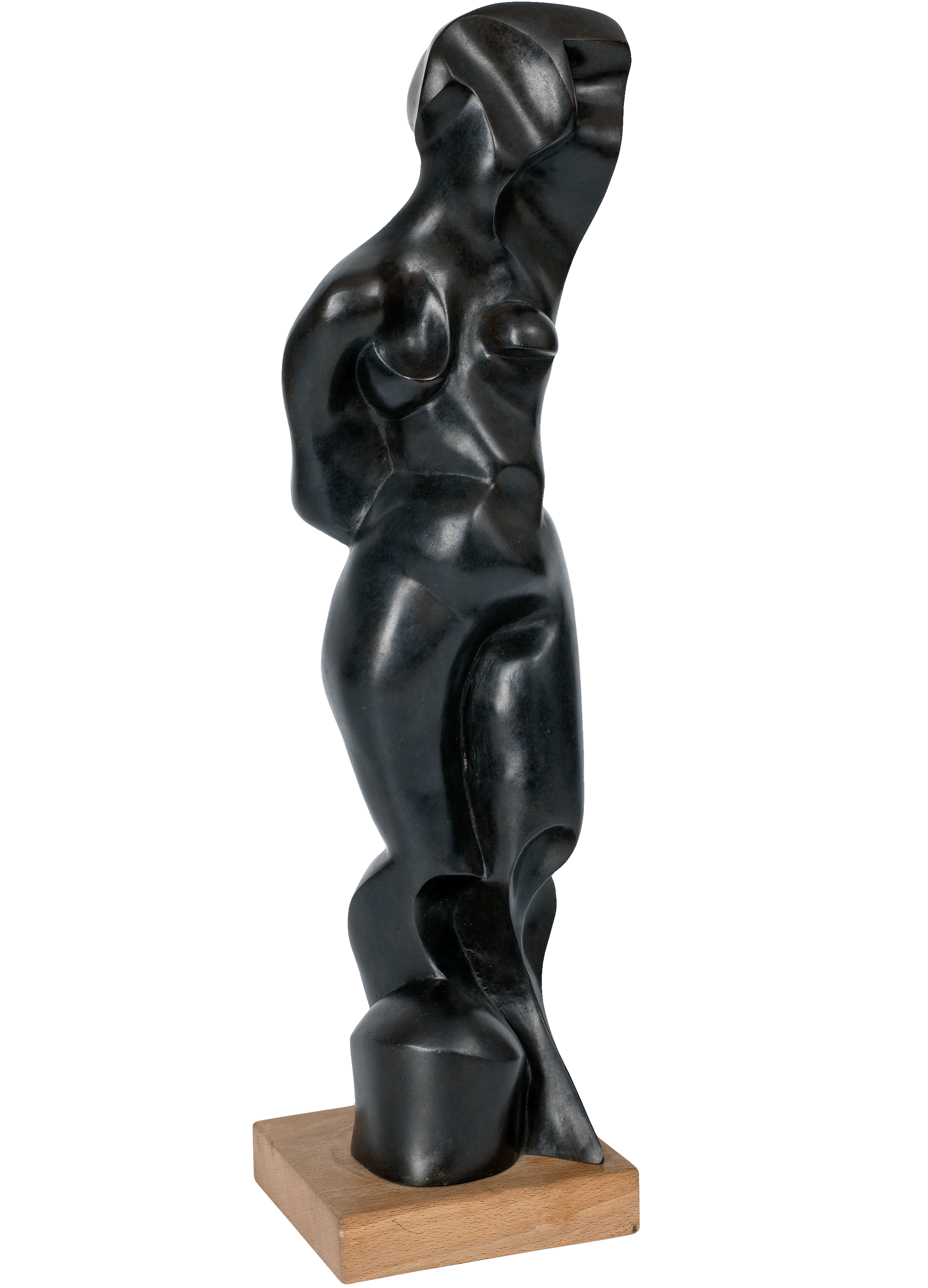 Standing Female Nude, zoomed in