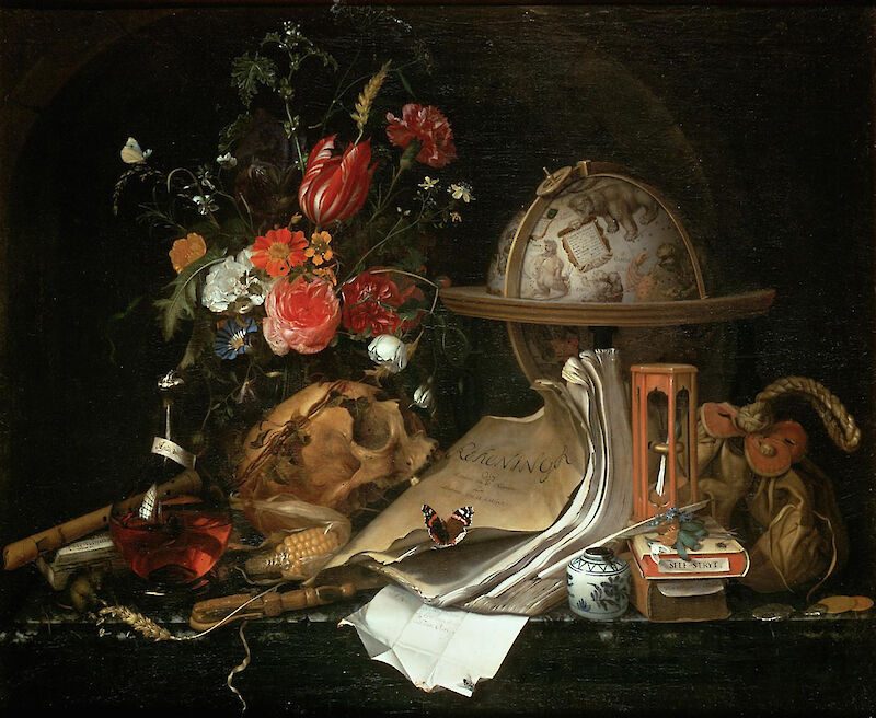 Vanitas Still-life scale comparison