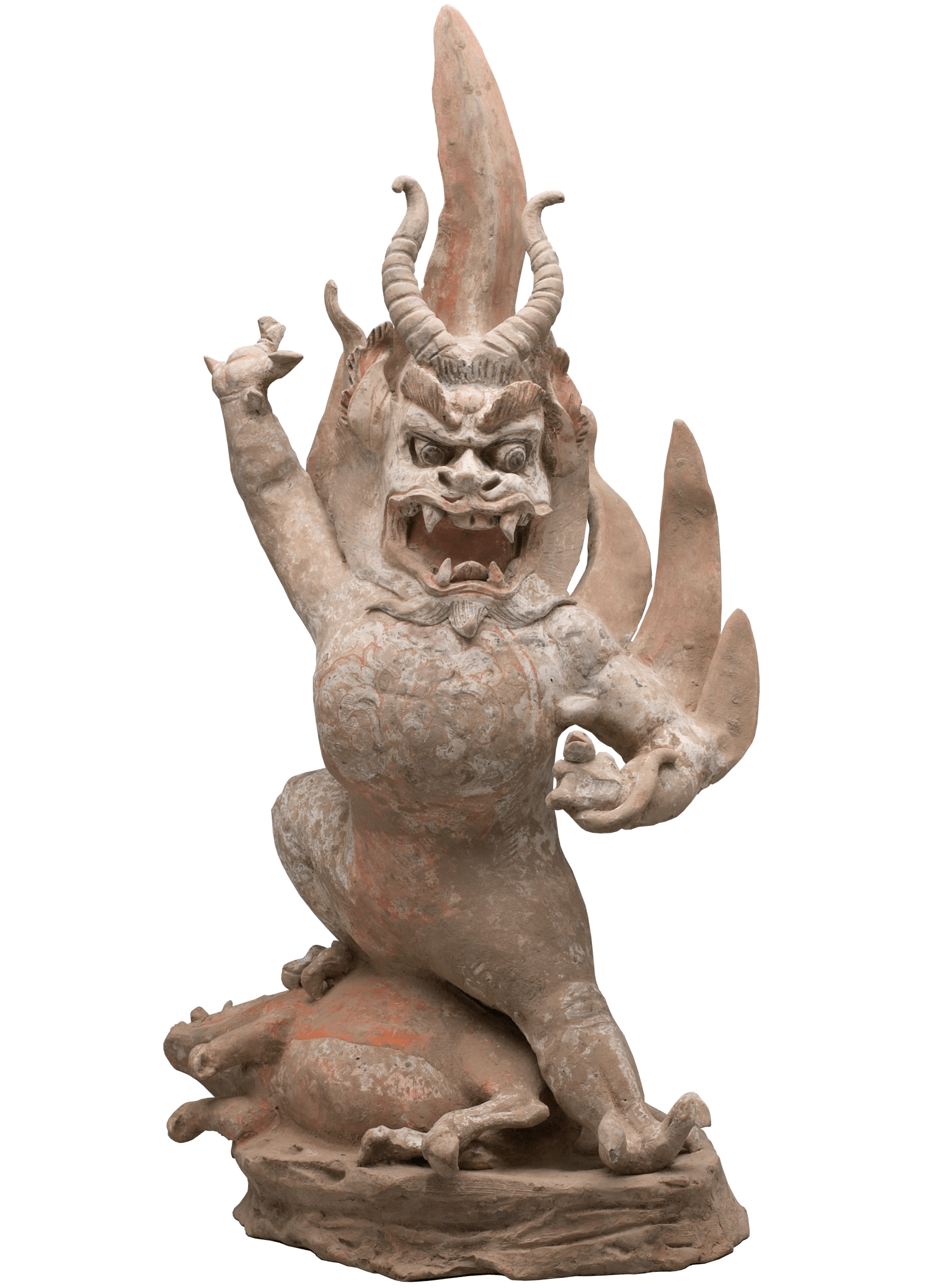 Zhenmushou, Tomb Guardian, zoomed in