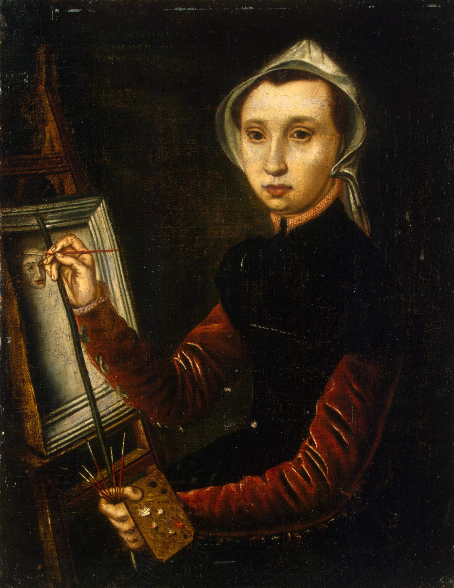 Self-portrait, Catharina van Hemessen